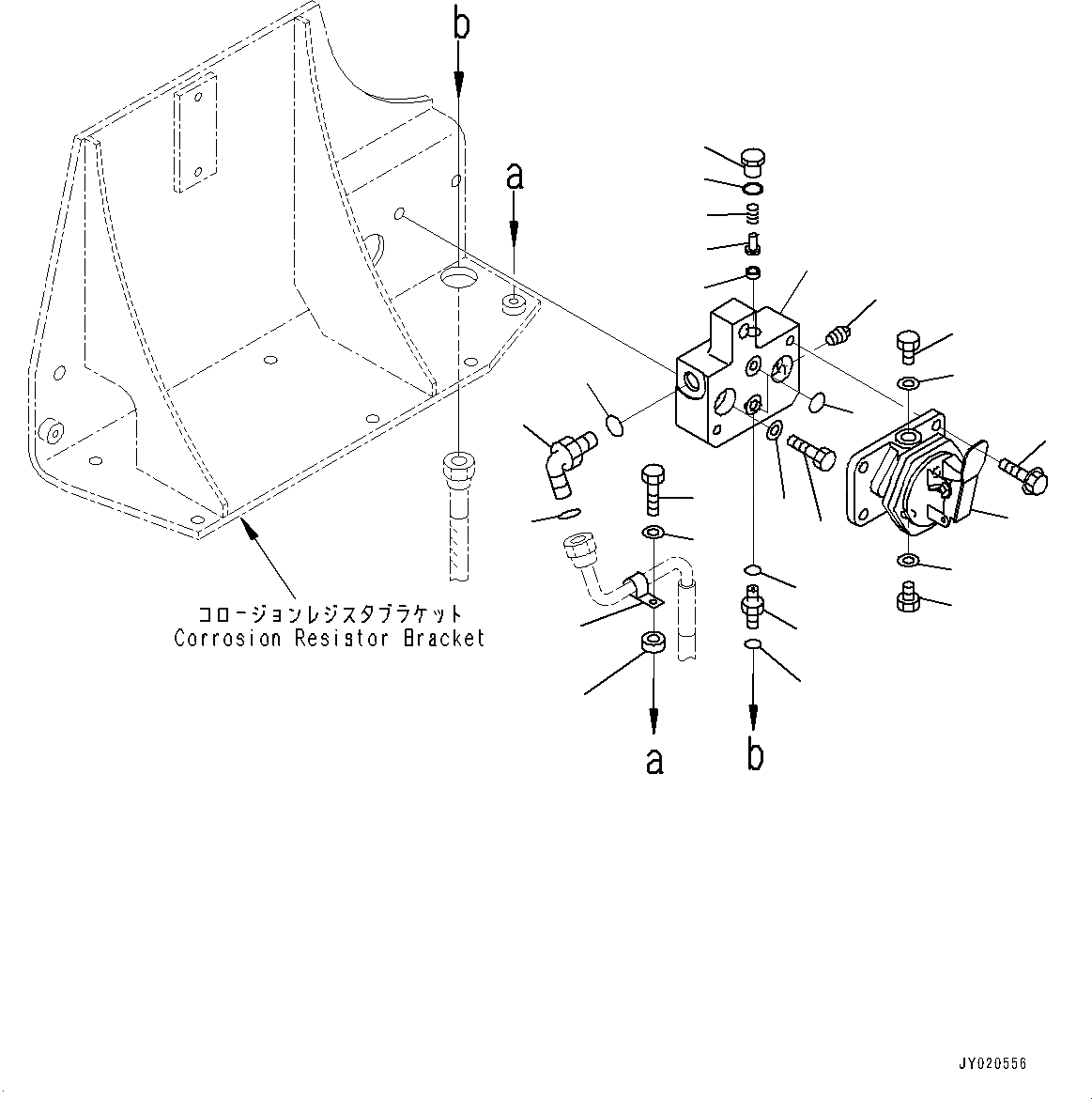 Схема запчастей Komatsu SAA12V140E-3A - ТОПЛИВОПРОВОД., ЛЕВ. ГРУПП. (/) (№9-9) ТОПЛИВОПРОВОД.