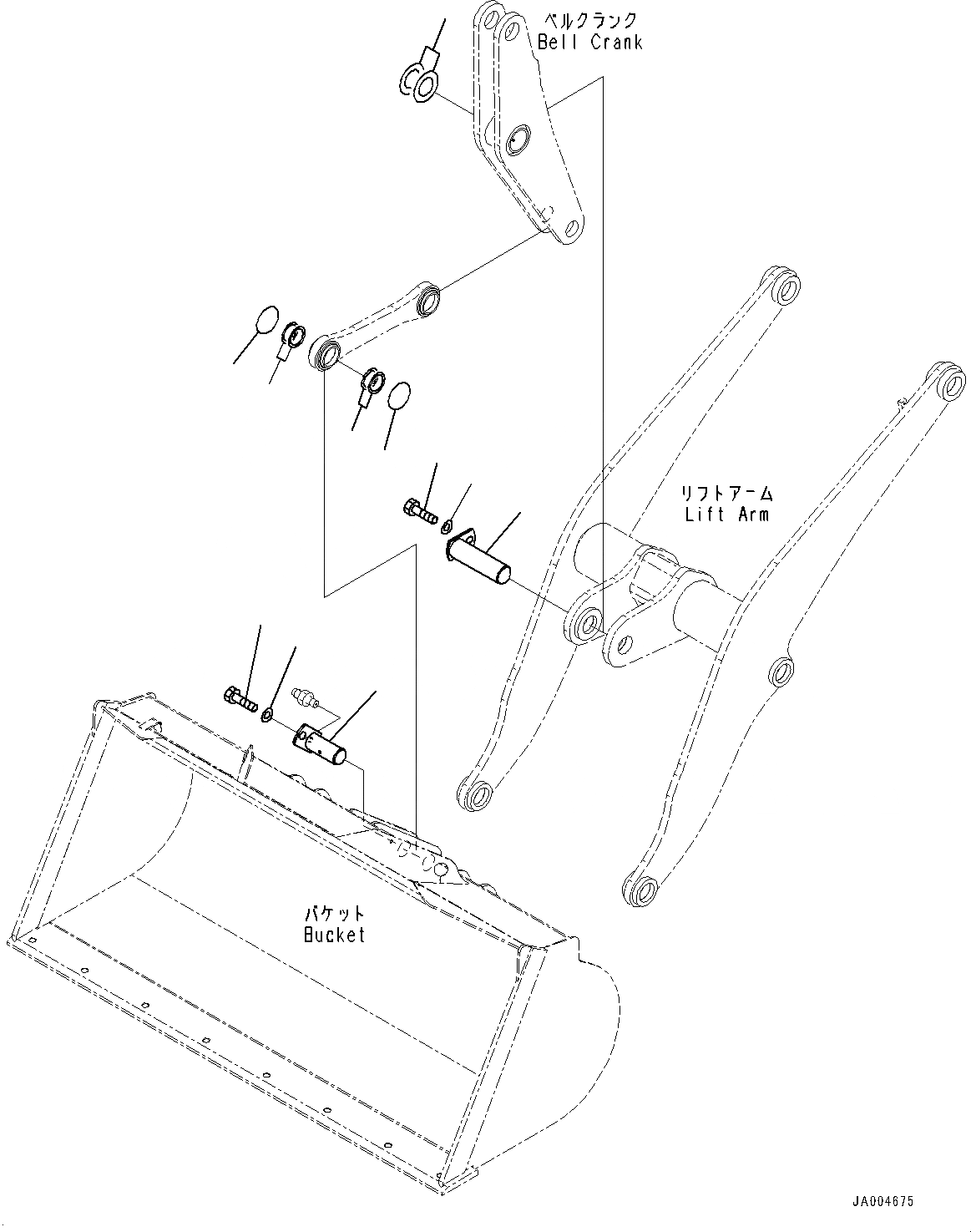 Схема запчастей Komatsu WA250-6 - РУКОЯТЬ И BELL CRANK, ПАЛЕЦ (/) (№778-) РУКОЯТЬ И BELL CRANK, С 3-Х СЕКЦ. КОНТР. КЛАПАНОМ, КОНЦЕВ. ВЫКЛЮЧ-ЛЬ ПОДЪЕМА СТРЕЛЫ