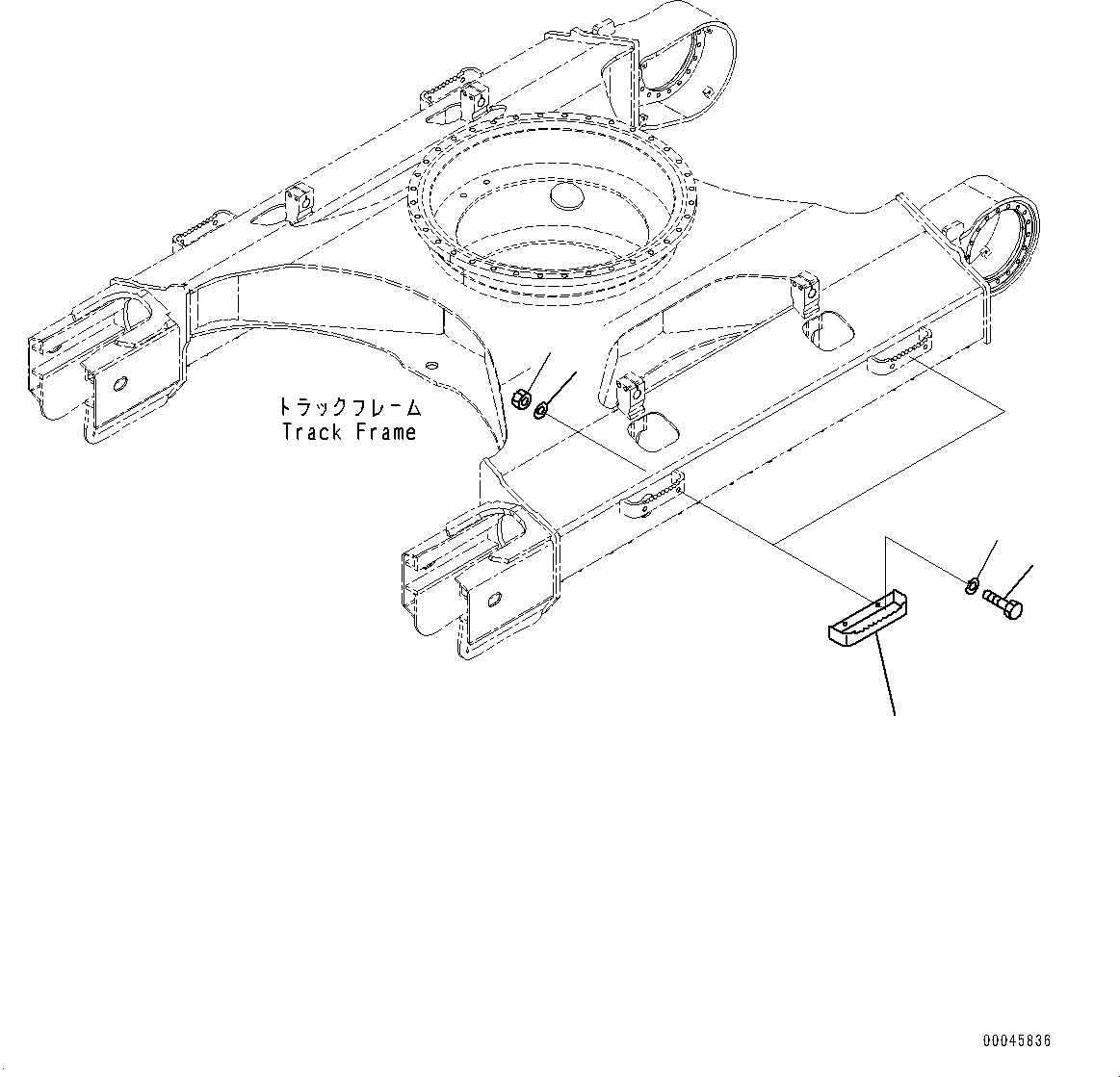 Схема запчастей Komatsu HB205-1 - СТУПЕНИ (№-) СТУПЕНИ