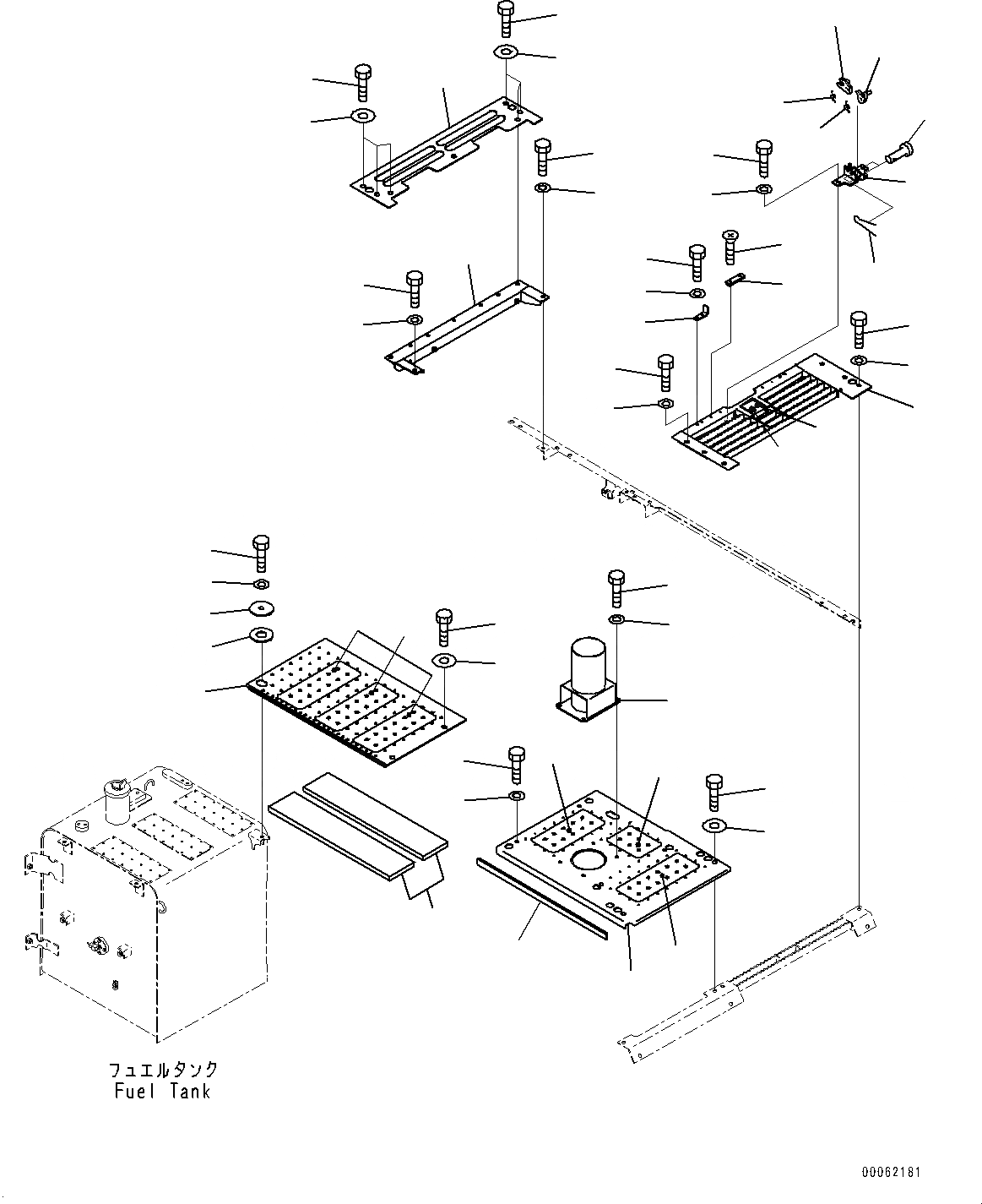 Схема запчастей Komatsu PC220-8 - КАБИНА COVER, КРЫШКА(№8-) КАБИНА COVER, С ПРЕФИЛЬТР