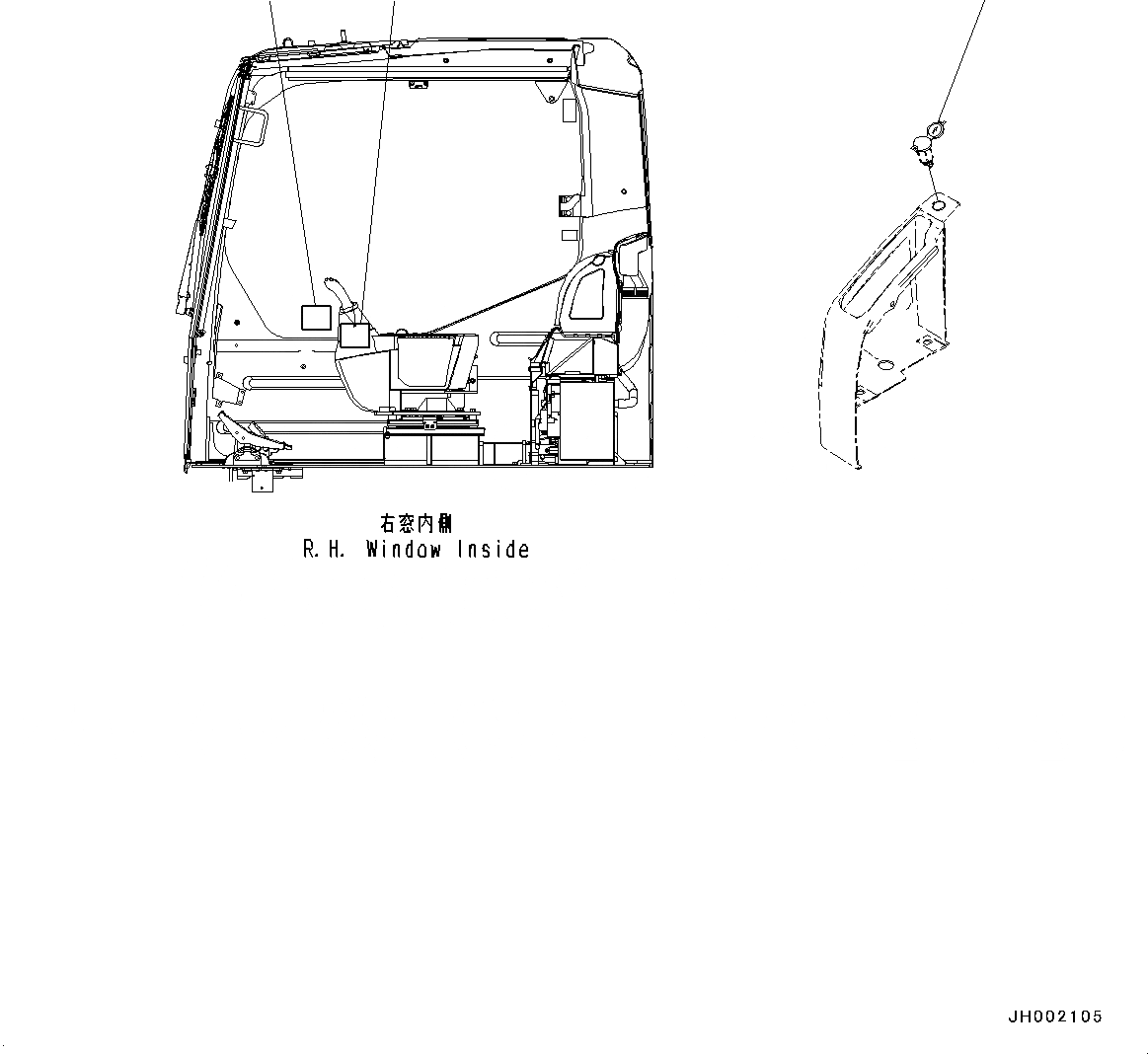 Схема запчастей Komatsu PC220-8 - ПРЕДУПРЕЖДАЮЩ. МАРКИРОВКАS (№8-) ПРЕДУПРЕЖДАЮЩ. МАРКИРОВКАS, ГИДРОМОЛОТ КОМПЛЕКТ, POWER ПОДАЮЩ., VOLT