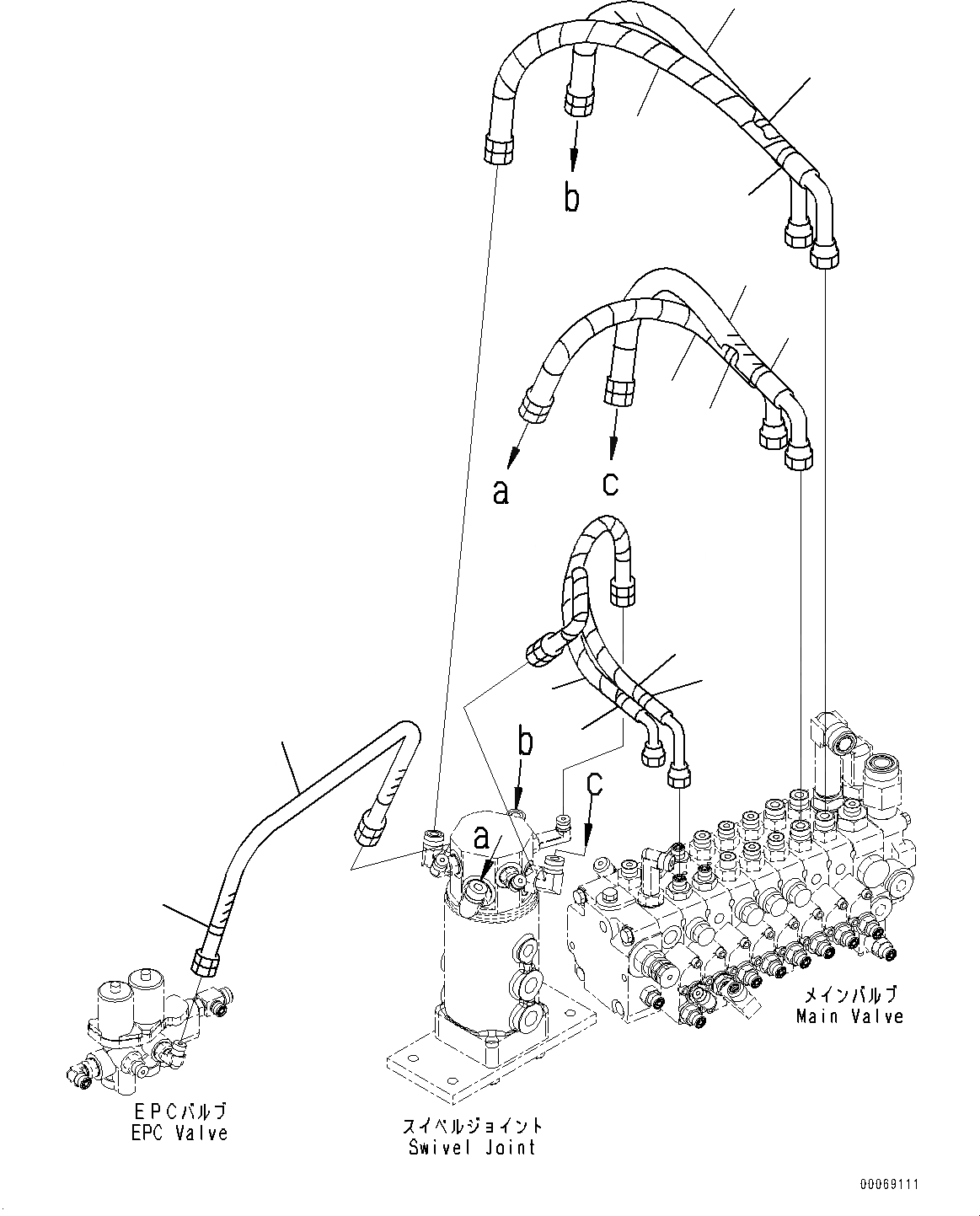 Схема запчастей Komatsu PC30MR-3 - АКТУАТОР ТРУБЫ, ХОД И ОТВАЛ (№7-) АКТУАТОР ТРУБЫ, -ДОПОЛН. АКТУАТОР ТРУБЫ, ДЛЯ АВСТРАЛИИ И НОВ. ZEALAND