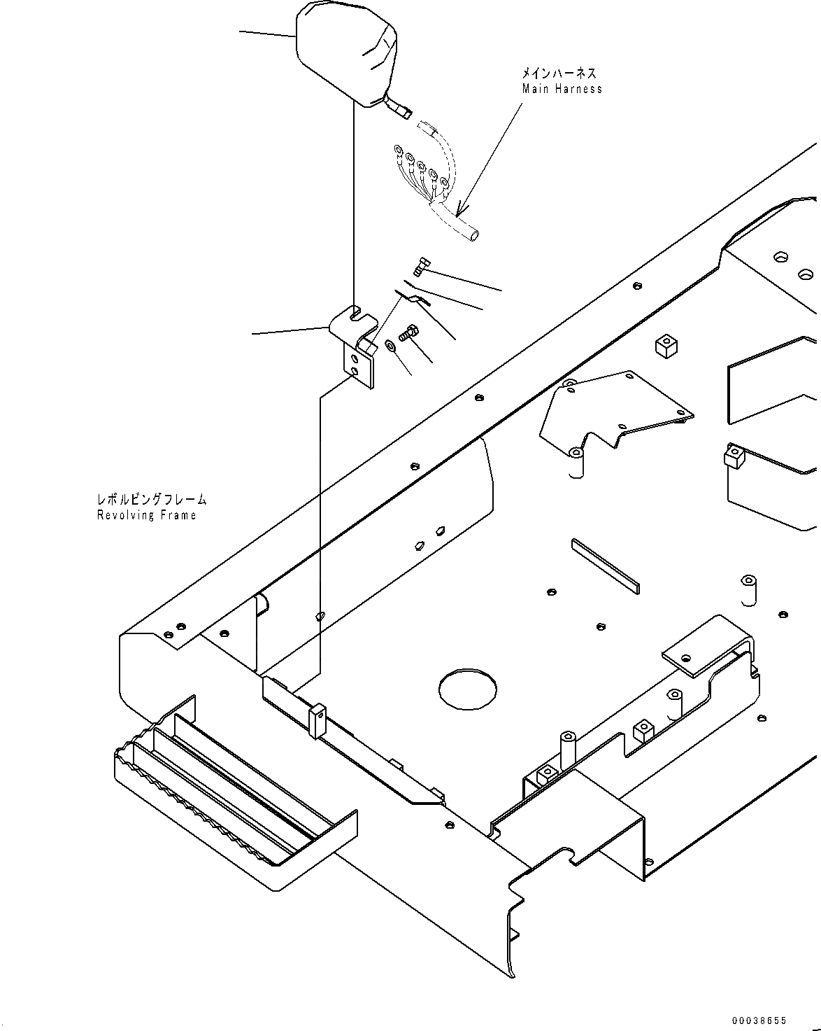 Схема запчастей Komatsu PC700LC-8E0 - ПРОВОДКА, ЕС ARRANGEMENT, С АККУМУЛЯТОР, ВЫСОК. ЕМК. АККУМУЛЯТОР, ЛАМПА РАБОЧ. ОСВЕЩЕНИЯ, ПЕРЕДН. ПРОВОДКА, ЕС ARRANGEMENT, С АККУМУЛЯТОР, ВЫСОК. ЕМК. АККУМУЛЯТОР