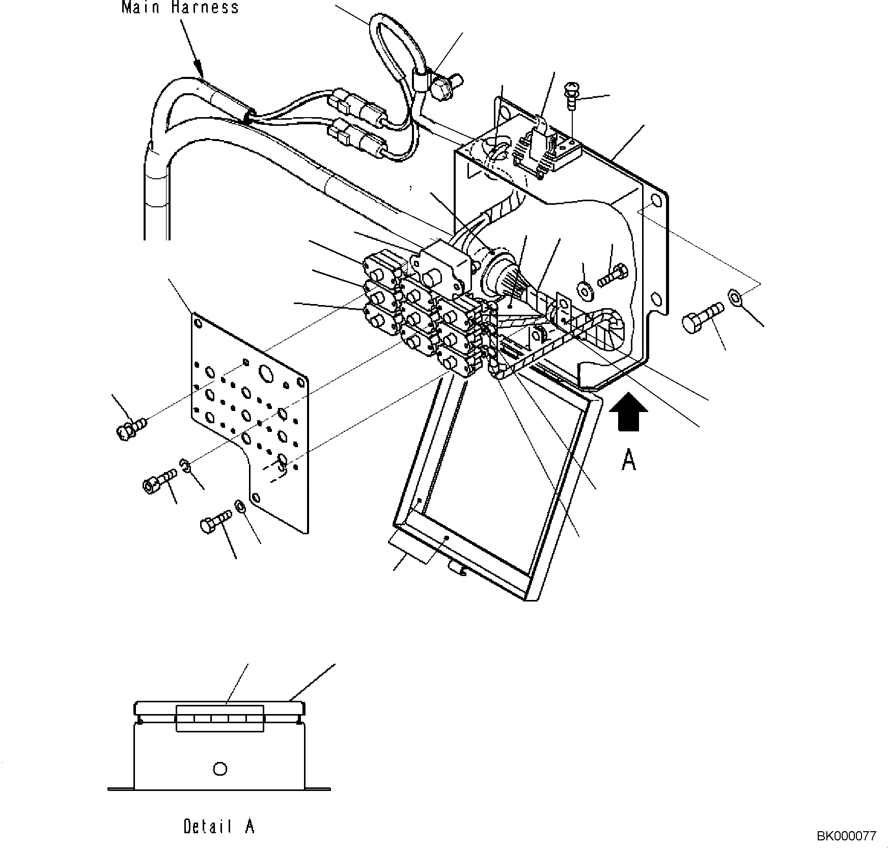 Схема запчастей Komatsu PC700LC-8E0 - ПРОВОДКА, ЕС ARRANGEMENT, С АККУМУЛЯТОР, ВЫСОК. ЕМК. АККУМУЛЯТОР, ВНУТР. ЧАСТИ, ГИДРОМОЛОТ ПРОВОДКА, ЕС ARRANGEMENT, С АККУМУЛЯТОР, ВЫСОК. ЕМК. АККУМУЛЯТОР