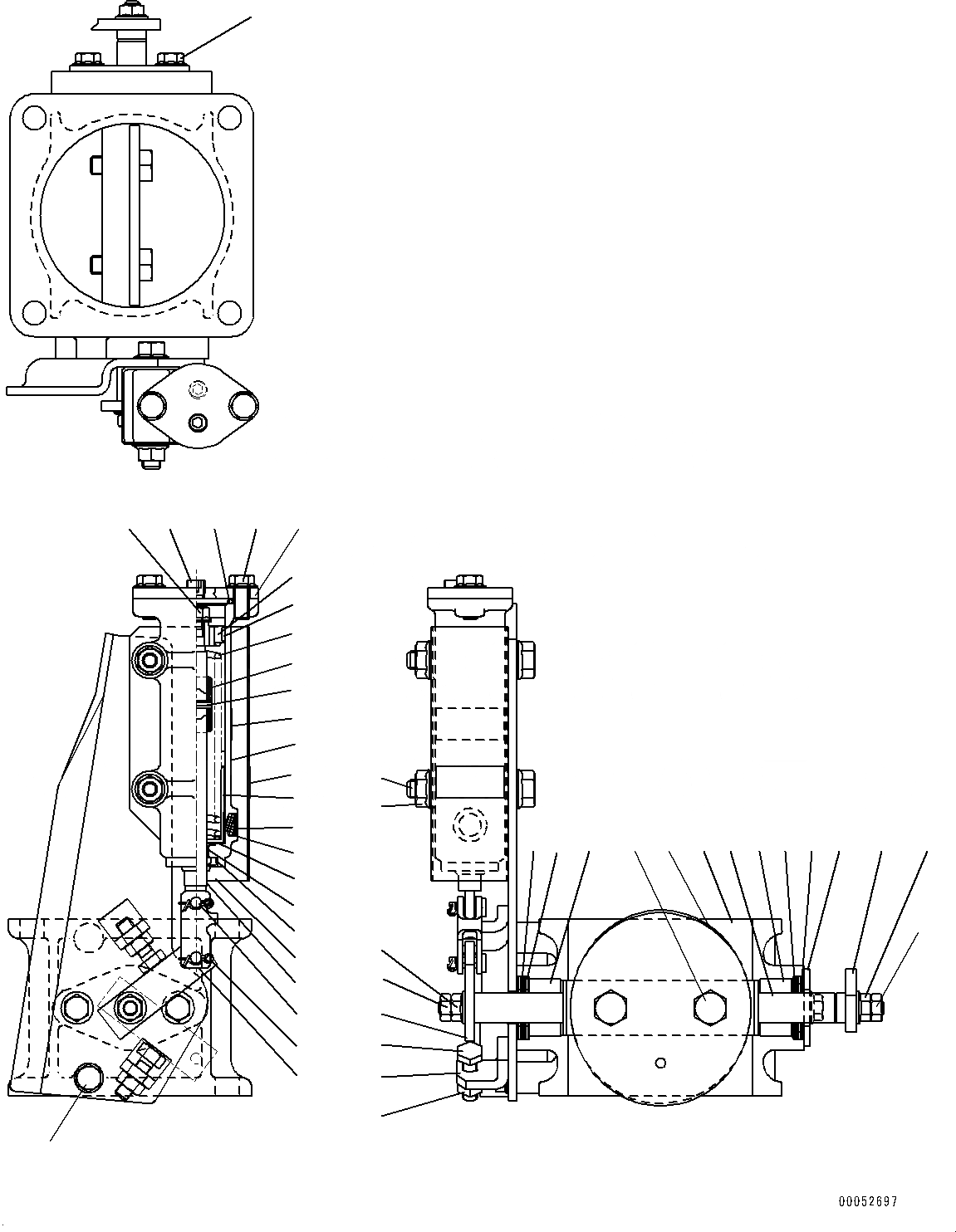 Схема запчастей Komatsu SAA12V140E-3B - ГОРНЫЙ ТОРМОЗ, ВНУТР. ЧАСТИ (№-) ГОРНЫЙ ТОРМОЗ, ДЛЯ ДВИГАТЕЛЬ ГОРНЫЙ ТОРМОЗ СИСТЕМА