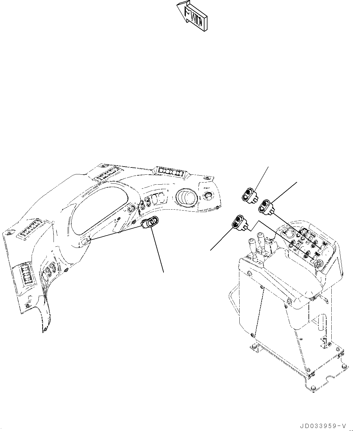 Схема запчастей Komatsu WA470-6A - ПЕРЕКЛЮЧАТЕЛЬ (№9-) ПЕРЕКЛЮЧАТЕЛЬ, С ECSS, ЭКСТРЕНН. РУЛЕВ. УПРАВЛЕНИЕ, АВТОМАТИЧ. УПРАВЛ-Е ТИП, АВТОМАТИЧ. РЕВЕРСИВН. ВЕНТИЛЯТОР ОХЛАЖДЕНИЯ