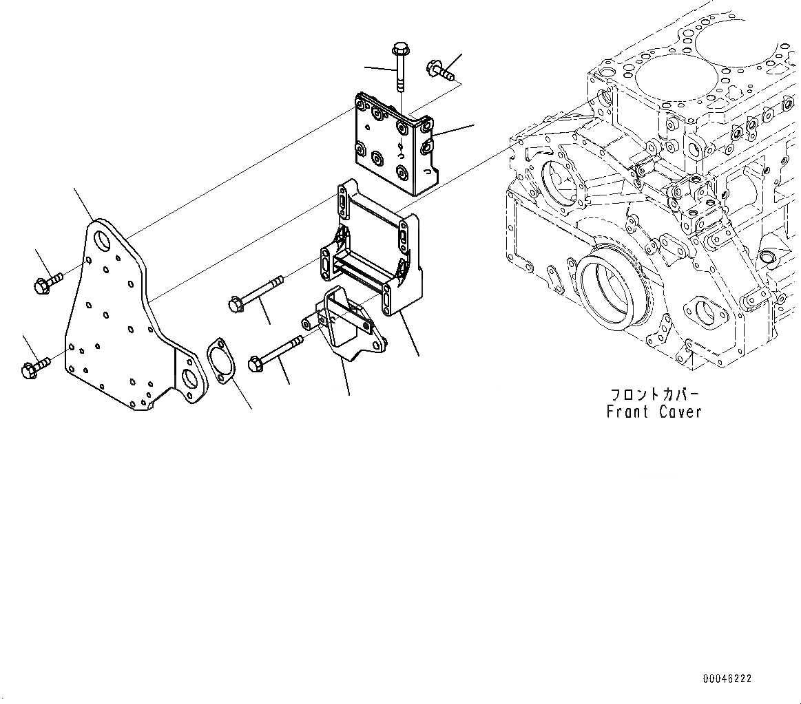 Схема запчастей Komatsu SAA6D125E-5D - ВЕНТИЛЯТОР ОХЛАЖДЕНИЯ ПРИВОД (№7-) ВЕНТИЛЯТОР ОХЛАЖДЕНИЯ ПРИВОД