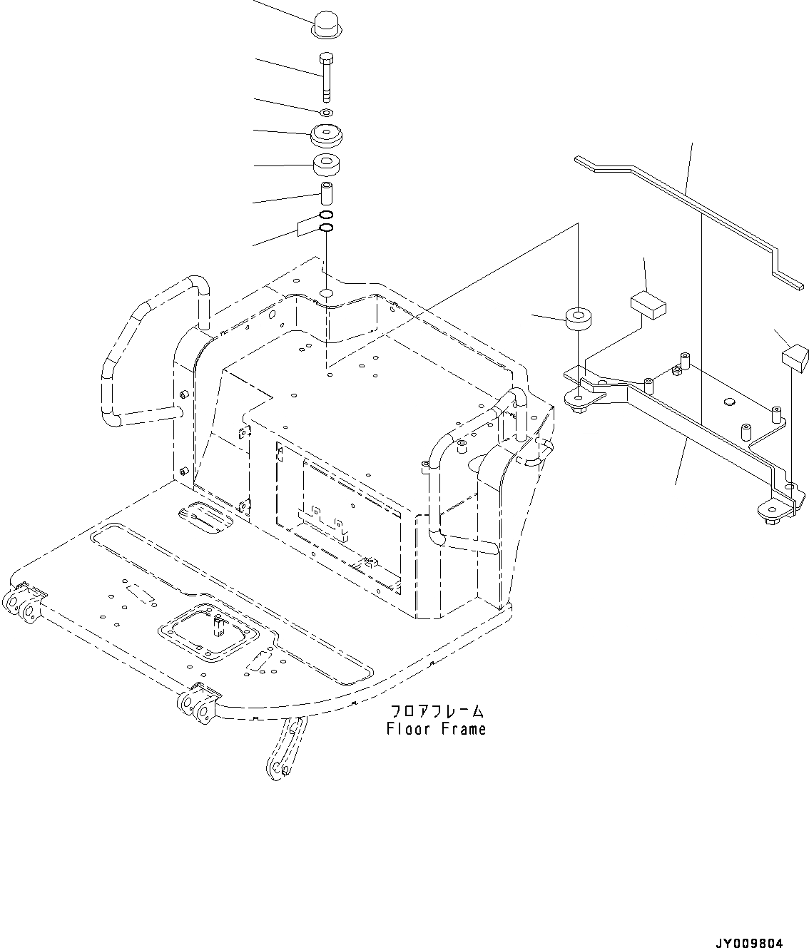 Схема запчастей Komatsu PC45MR-3 - ОСНОВН. КОНСТРУКЦИЯ, PROVISION ДЛЯ -ДОПОЛН. АКТУАТОР ТРУБЫ, НАВЕС КРЕПЛЕНИЕ (№-) ОСНОВН. КОНСТРУКЦИЯ, PROVISION ДЛЯ -ДОПОЛН. АКТУАТОР ТРУБЫ