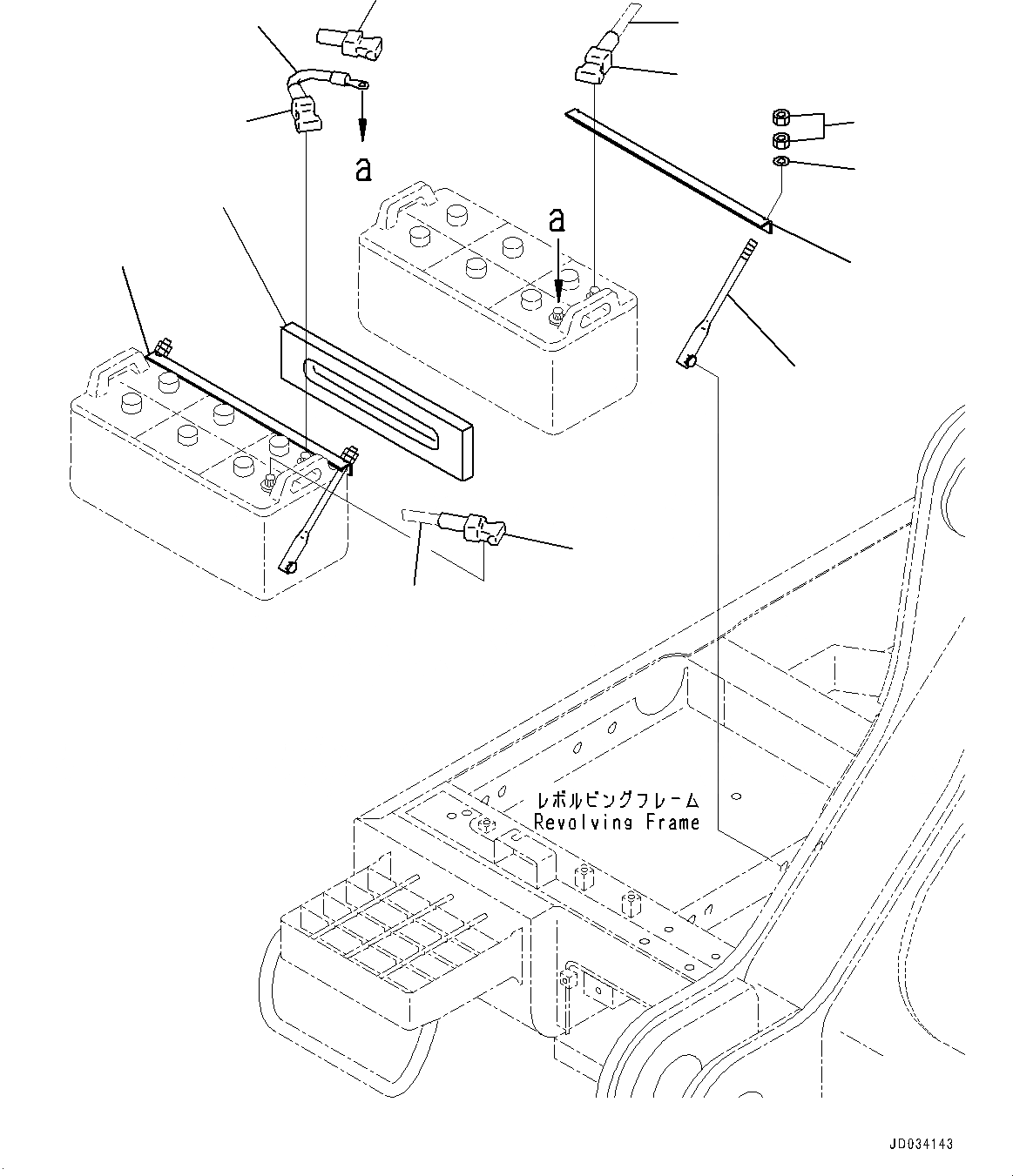 Схема запчастей Komatsu PC800-8E0 - АККУМУЛЯТОР (№-) АККУМУЛЯТОР, БЕЗ АККУМУЛЯТОР