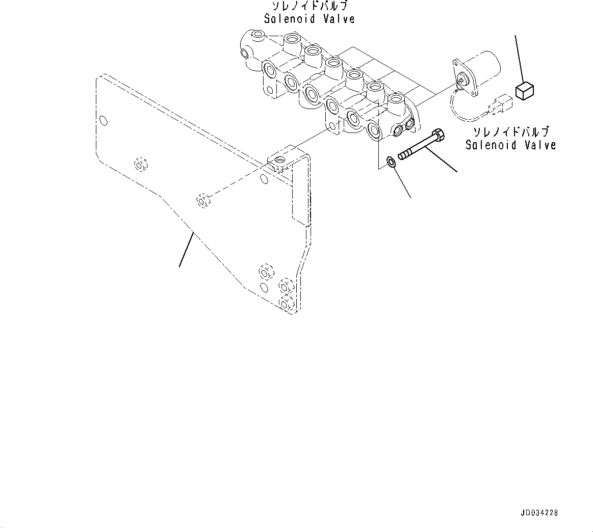 Схема запчастей Komatsu PC800LC-8E0 - СОЛЕНОИДНЫЙ КЛАПАН ТРУБЫ, СОЛЕНОИДНЫЙ КЛАПАН КОМПОНЕНТЫ СОЛЕНОИДНЫЙ КЛАПАН ТРУБЫ