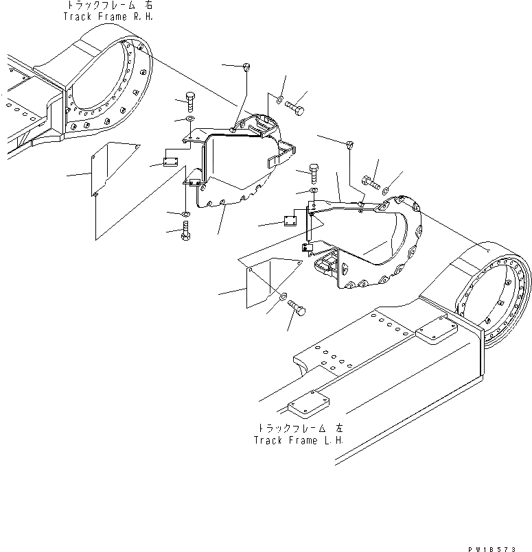 Схема запчастей Komatsu PC800LC-8E0 - МОТОР ХОДА ЧАСТИ КОРПУСА, (LC) МОТОР ХОДА ЧАСТИ КОРПУСА, (LC)