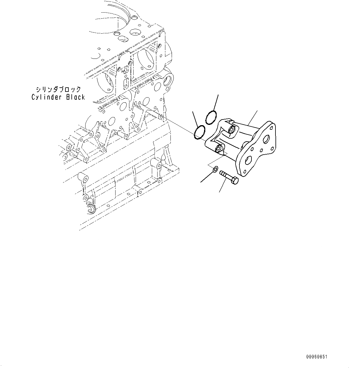 Схема запчастей Komatsu SAA6D140E-5F - ДВИГАТЕЛЬ МАСЛ. ФИЛЬТР (№7-) ДВИГАТЕЛЬ МАСЛ. ФИЛЬТР