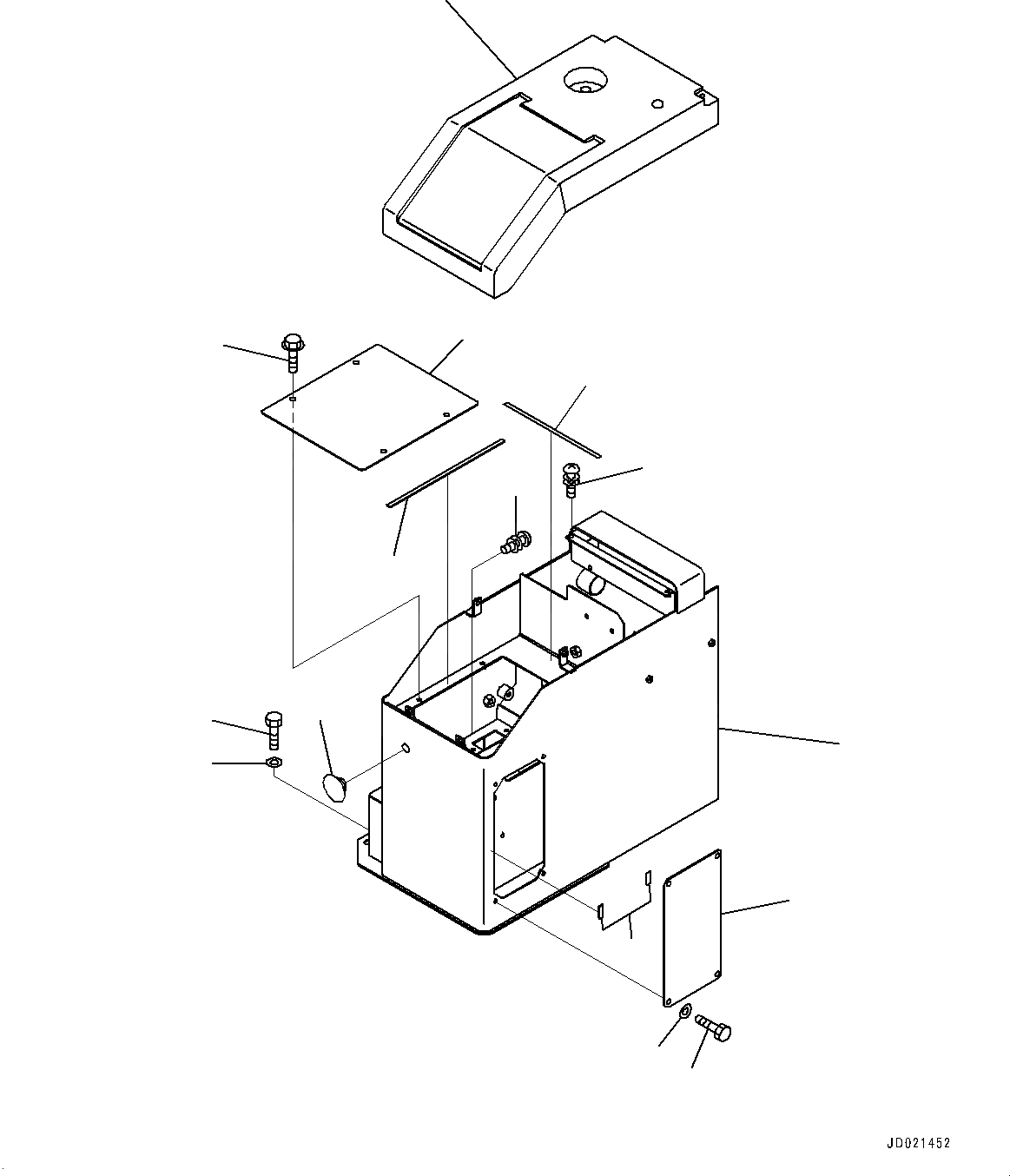 Схема запчастей Komatsu WA900-3E0 - ПОЛ, КОНСОЛЬН. БЛОК, ЛЕВ. (№78-) ПОЛ, EC REGULATION ARRANGEMENT, VHMS, БЕЗ AJSS