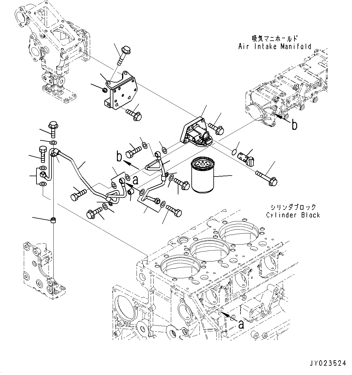 Схема запчастей Komatsu SAA6D140E-5E - АНТИКОРРОЗ. ЭЛЕМЕНТ (№-) АНТИКОРРОЗ. ЭЛЕМЕНТ, ДЛЯ HARD ВОДН. AREA ARRANGEMENT