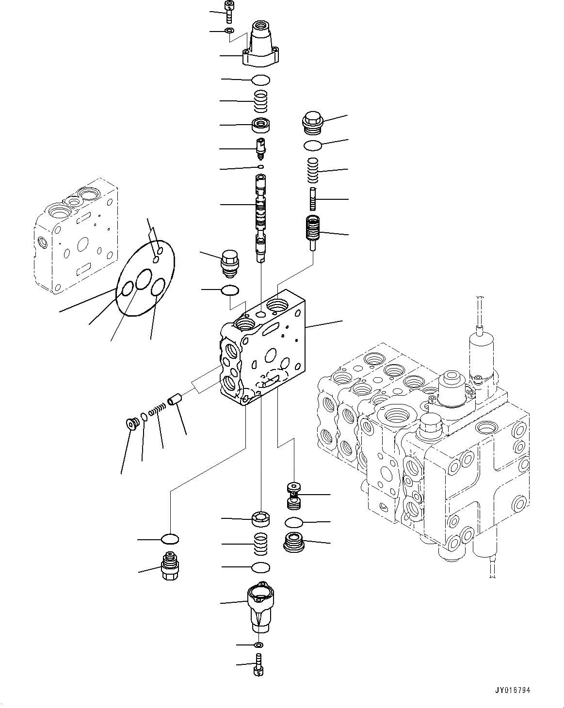 Схема запчастей Komatsu D65WX-17 - КРЫЛО, УПРАВЛЯЮЩ. КЛАПАН, 5-СЕКЦИОНН. (7/) (№-) КРЫЛО, ОТВАЛ С ПЕРЕКОСОМ, АККУМУЛЯТОР, PPC ТРУБЫ