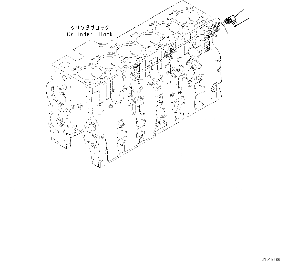 Схема запчастей Komatsu SAA6D114E-5B - ТОПЛИВОПРОВОД. (№9-) ТОПЛИВОПРОВОД.