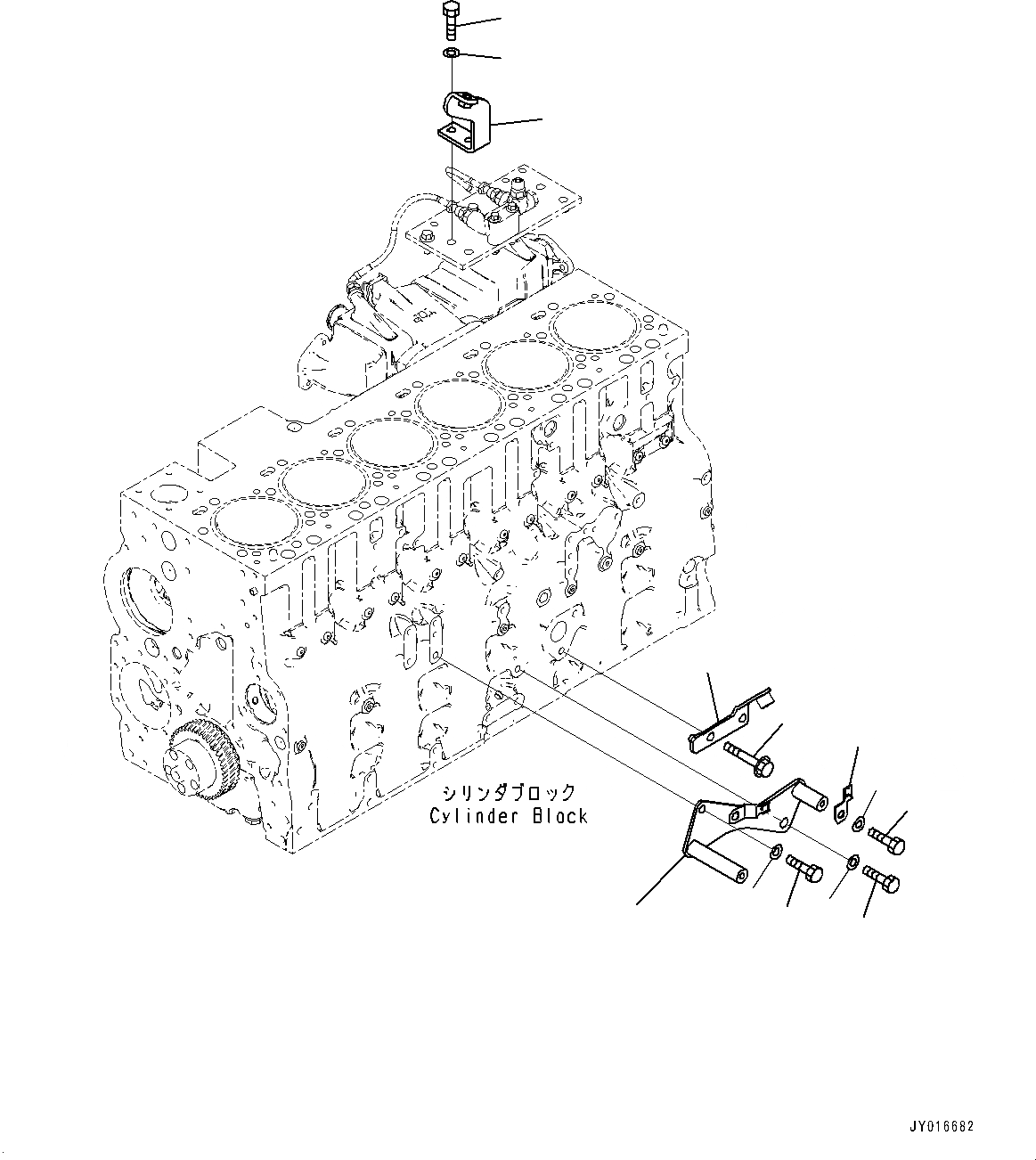 Схема запчастей Komatsu SAA6D114E-5B - ПРОВОДКА КОРПУС (№9-) ПРОВОДКА КОРПУС