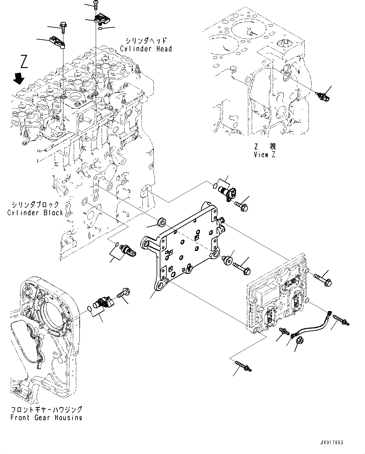 Схема запчастей Komatsu SAA6D114E-5B - УПРАВЛ-Е ДВИГАТЕЛЕМ MODULE (№9-) УПРАВЛ-Е ДВИГАТЕЛЕМ MODULE