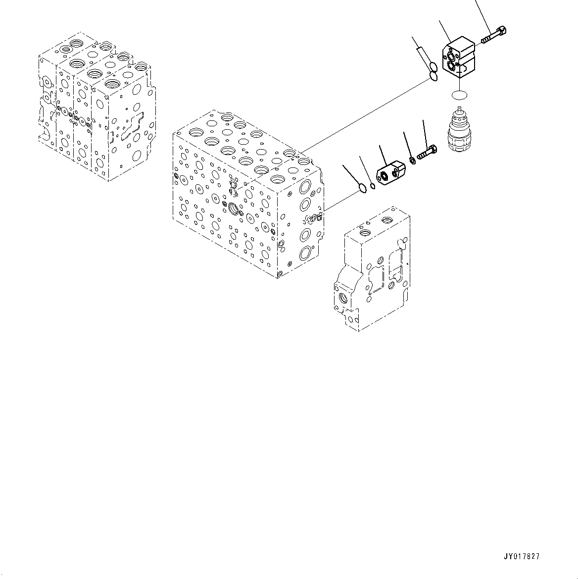 Схема запчастей Komatsu PC490LC-10 - УПРАВЛЯЮЩ. КЛАПАН, 9-СЕКЦИОНН. (/) (№8-) УПРАВЛЯЮЩ. КЛАПАН, С -ДОПОЛН. АКТУАТОР ТРУБЫ, АККУМУЛЯТОР, ДЛЯ СТРАН ЕС ARRANGEMENT