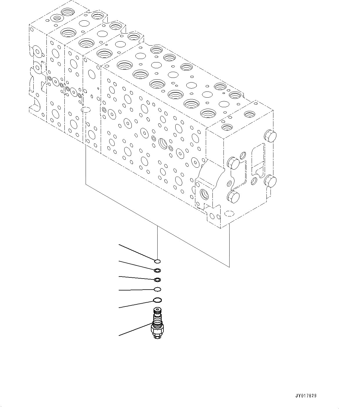 Схема запчастей Komatsu PC490LC-10 - УПРАВЛЯЮЩ. КЛАПАН, 9-СЕКЦИОНН. (8/) (№8-) УПРАВЛЯЮЩ. КЛАПАН, С -ДОПОЛН. АКТУАТОР ТРУБЫ, АККУМУЛЯТОР, ДЛЯ СТРАН ЕС ARRANGEMENT