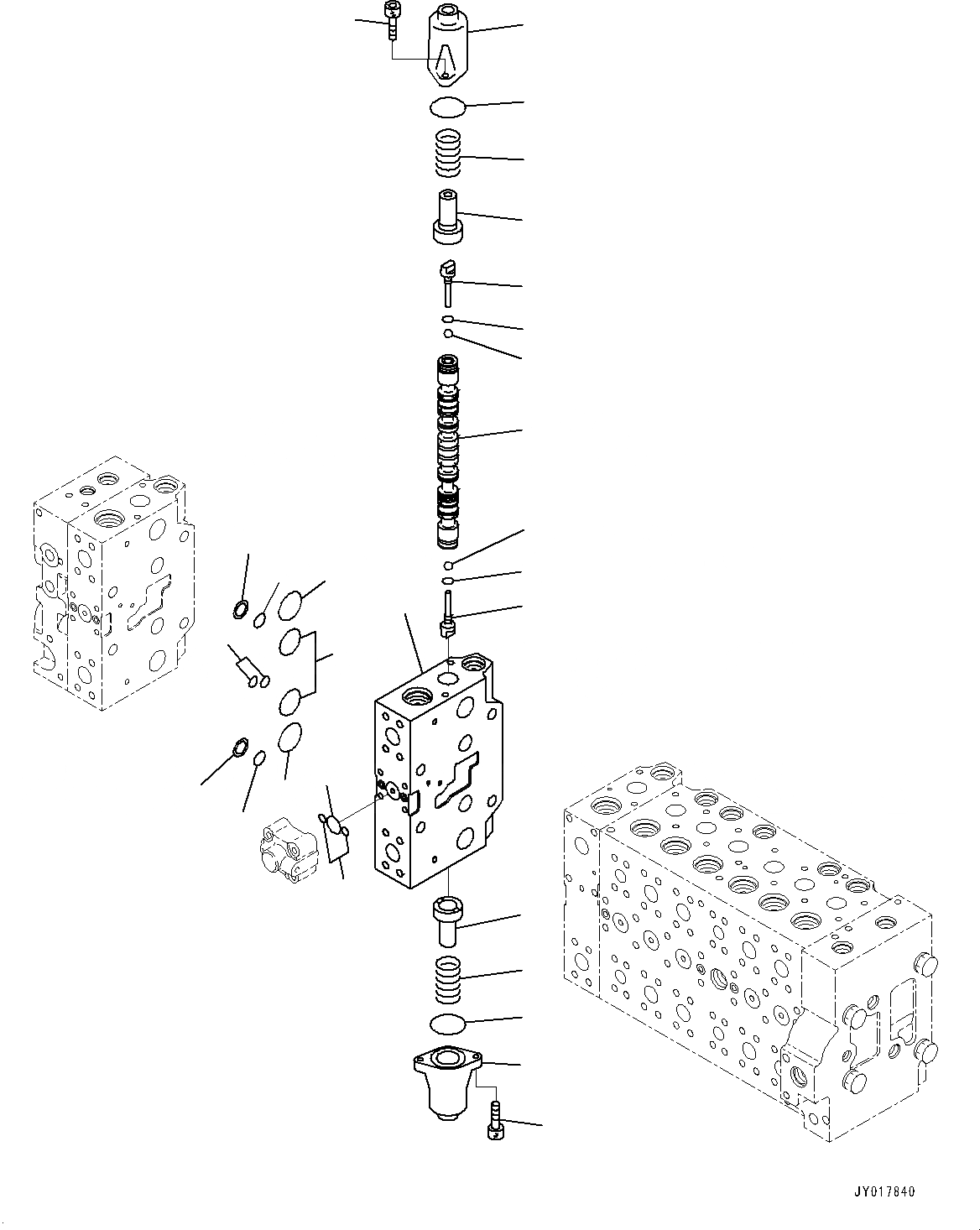 Схема запчастей Komatsu PC490LC-10 - УПРАВЛЯЮЩ. КЛАПАН, 9-СЕКЦИОНН. (/) (№8-) УПРАВЛЯЮЩ. КЛАПАН, С -ДОПОЛН. АКТУАТОР ТРУБЫ, АККУМУЛЯТОР, ДЛЯ СТРАН ЕС ARRANGEMENT