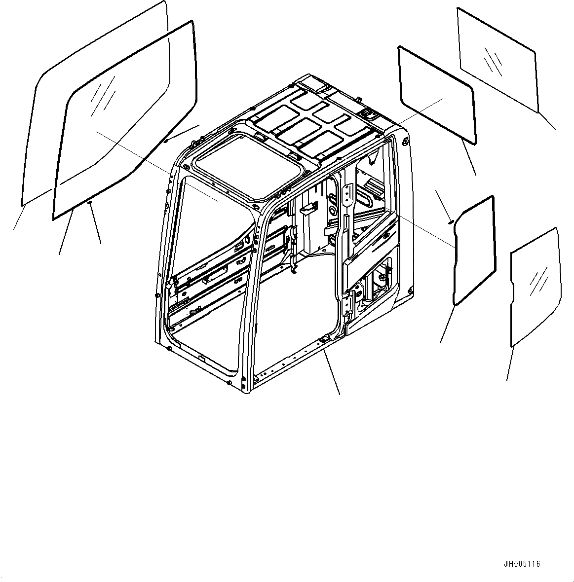 Схема запчастей Komatsu PC490LC-10 - КАБИНА И ОСНОВН. КОНСТРУКЦИЯ ГРУППА, КОРПУС КАБИНЫ И ОКНА (№8-) КАБИНА И ОСНОВН. КОНСТРУКЦИЯ ГРУППА, С ЗАЩИТА ОТ ВАНДАЛИЗМА, AM-FM РАДИО ДЛЯ СЕВ. АМЕРИКИ