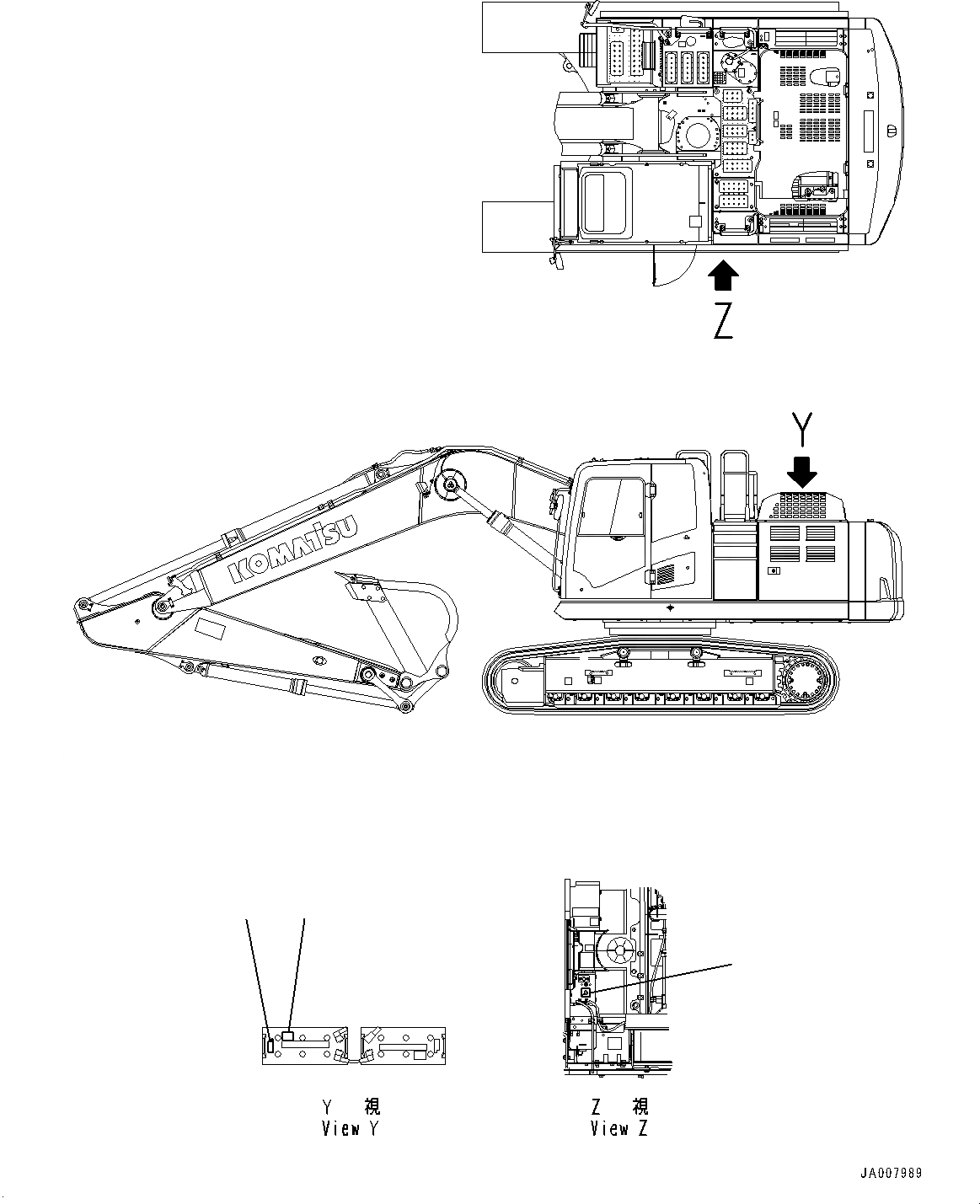 Схема запчастей Komatsu PC240LC-10 - ПРЕДУПРЕЖДАЮЩ. МАРКИРОВКАS, АККУМУЛЯТОР (№9-98) ПРЕДУПРЕЖДАЮЩ. МАРКИРОВКАS, АККУМУЛЯТОР, АНГЛ., KUK, ДЛЯ СТРАН ЕС ARRANGEMENT