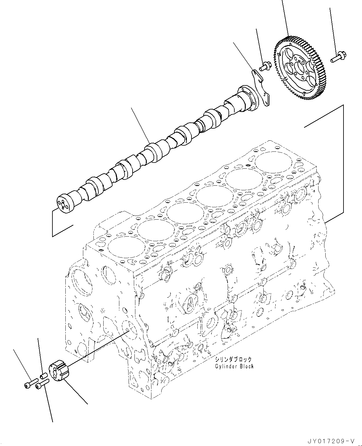 Схема запчастей Komatsu SAA6D107E-2A - ЧАСТИ PERДЛЯMANCE, РАСПРЕДВАЛ (№-) ЧАСТИ PERДЛЯMANCE