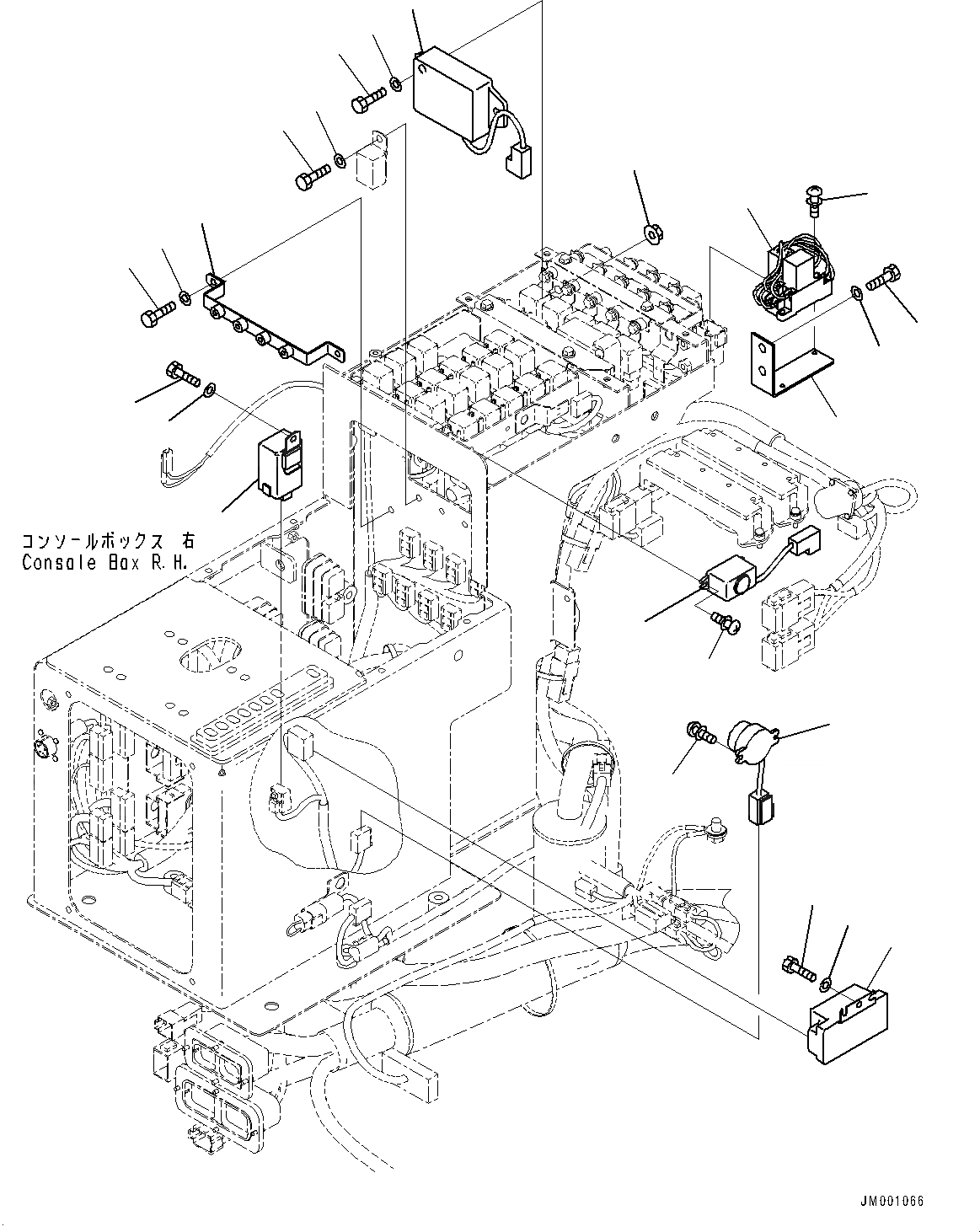 Схема запчастей Komatsu WA1200-6 - ПОЛ, РЕЛЕ (/) (№-) ПОЛ, ЕС БЕЗОПАСН. REGULATION, С ЗАДН.VIEW МОНИТОР, VHMS, ORBCOMM