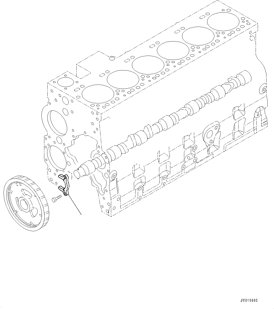 Схема запчастей Komatsu SAA6D114E-5A - ЧАСТИ PERДЛЯMANCE, СУППОРТ (№9-) ЧАСТИ PERДЛЯMANCE