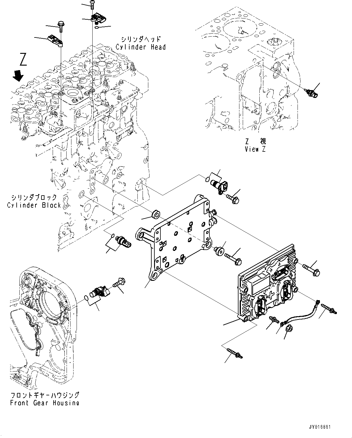 Схема запчастей Komatsu SAA6D114E-5A - УПРАВЛ-Е ДВИГАТЕЛЕМ MODULE (№9-) УПРАВЛ-Е ДВИГАТЕЛЕМ MODULE