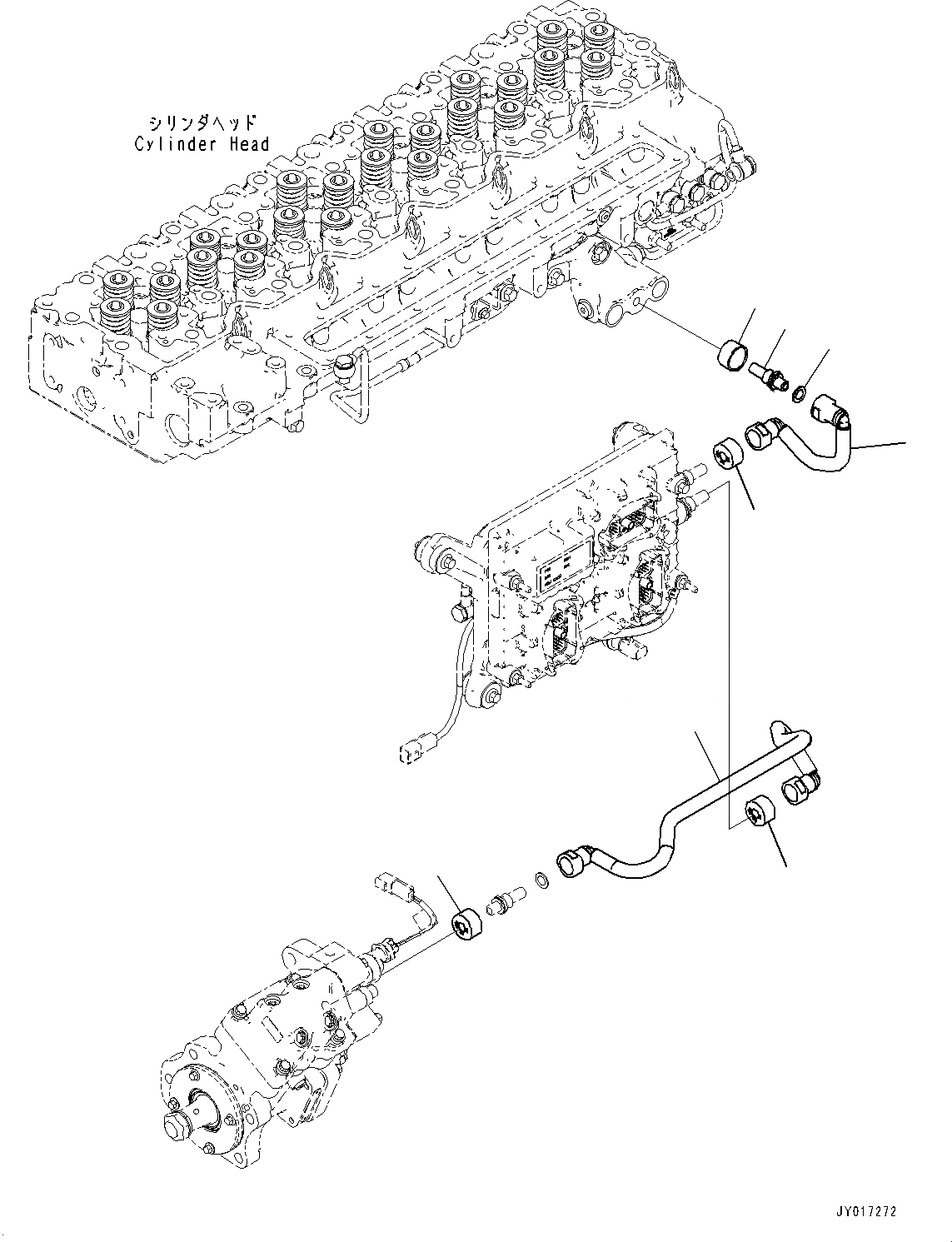 Схема запчастей Komatsu SAA6D114E-5A - УПРАВЛ-Е ДВИГАТЕЛЕМLER КОМПОНЕНТЫ (№9-) УПРАВЛ-Е ДВИГАТЕЛЕМLER КОМПОНЕНТЫ