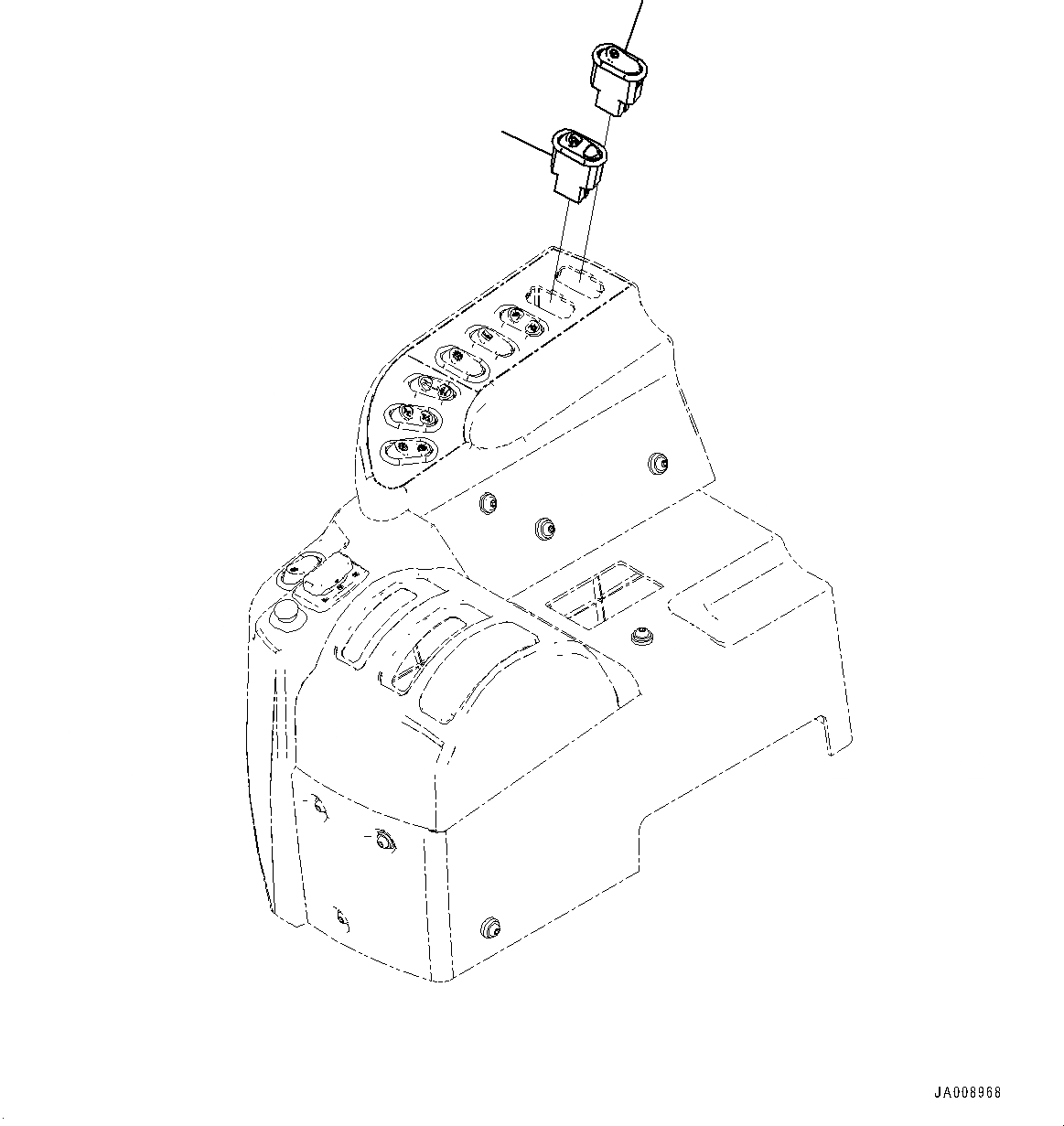 Схема запчастей Komatsu WA380-7 - ПОЛ ПЕРЕКЛЮЧАТЕЛЬ (№-) ПОЛ ПЕРЕКЛЮЧАТЕЛЬ, С ЭКСТРЕНН. УПРАВЛ., АВТОМАТИЧ. УПРАВЛ-Е ТИП, НИЗ. IDLE UP ПЕРЕКЛЮЧАТЕЛЬ