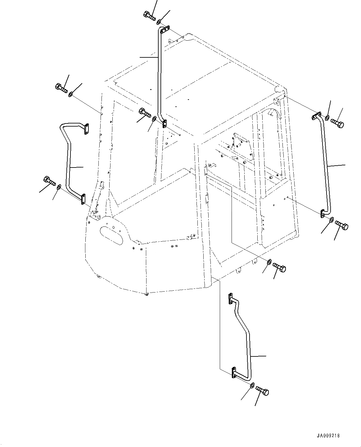 Схема запчастей Komatsu WA380-7 - ЧАСТИ ДЛЯ LESS ЗЕРКАЛА(№-) ЧАСТИ ДЛЯ LESS MIRROR, С  MIRROR