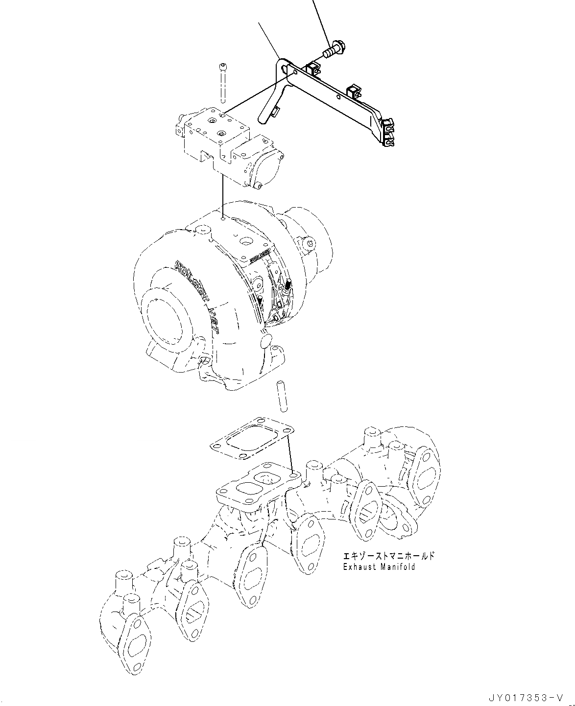 Схема запчастей Komatsu SAA6D107E-2C - KOMATSU РЕГУЛИР. GEOMETRY ТУРБОНАГНЕТАТЕЛЬ (KVGT), БАЛКА (№7-) KOMATSU РЕГУЛИР. GEOMETRY ТУРБОНАГНЕТАТЕЛЬ (KVGT)