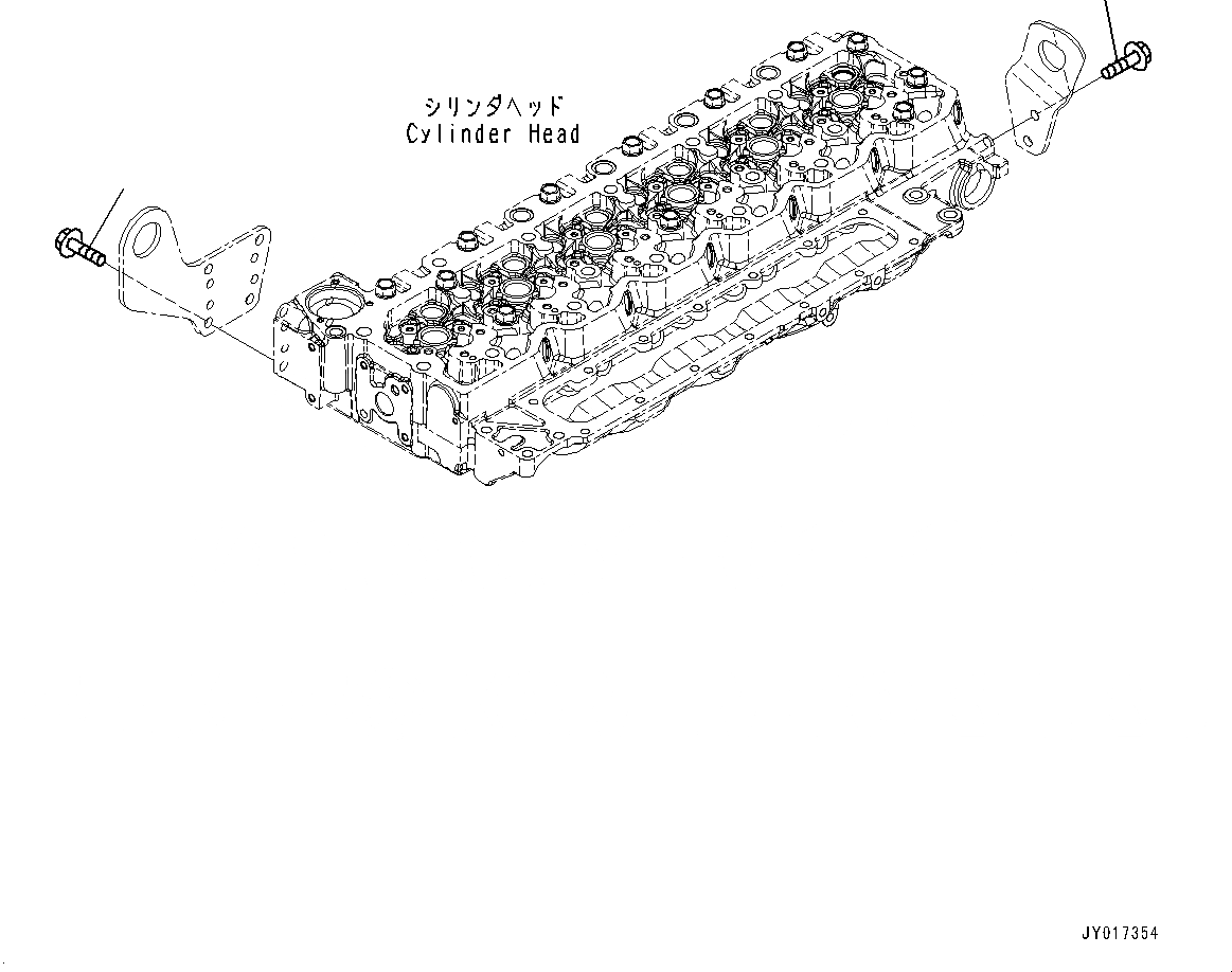 Схема запчастей Komatsu SAA6D107E-2C - ПОДЪЕМ ARRANGEMENT БОЛТ, ЭЛЕМЕНТЫ КРЕПЛЕНИЯ (№7-) ПОДЪЕМ ARRANGEMENT БОЛТ