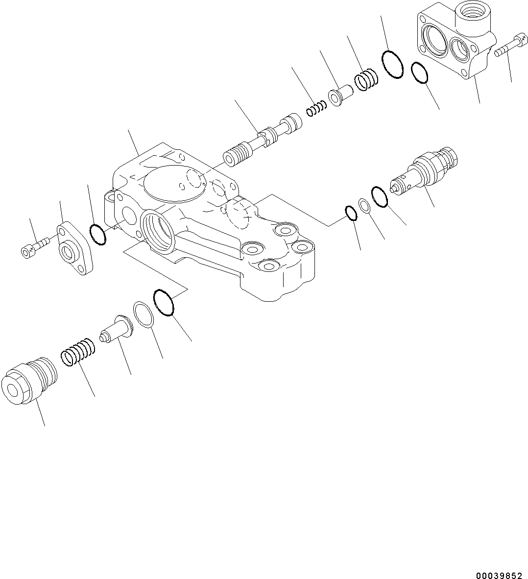 Схема запчастей Komatsu PC360LC-10 - ANTI-DROP КЛАПАН, СТРЕЛА И РУКОЯТЬ, СТРЕЛА ANTI-DROP КЛАПАН (/) ANTI-DROP КЛАПАН, СТРЕЛА И РУКОЯТЬ
