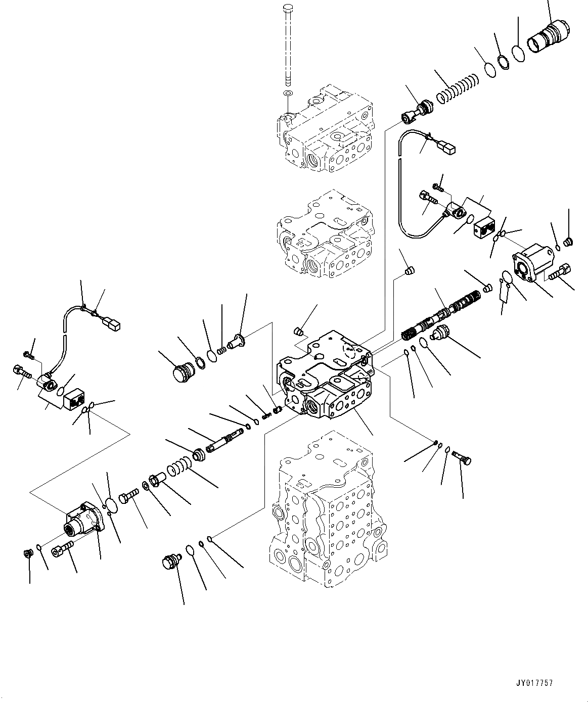 Схема запчастей Komatsu D155AX-7 - КРЫЛО, УПРАВЛЯЮЩ. КЛАПАН, 6-СЕКЦИОНН. (9/) (№9-) КРЫЛО, ВЫСОК. ЕМК. АККУМУЛЯТОР, ДЛЯ ОТВАЛ С ДВОЙН. ПЕРЕКОСОМ