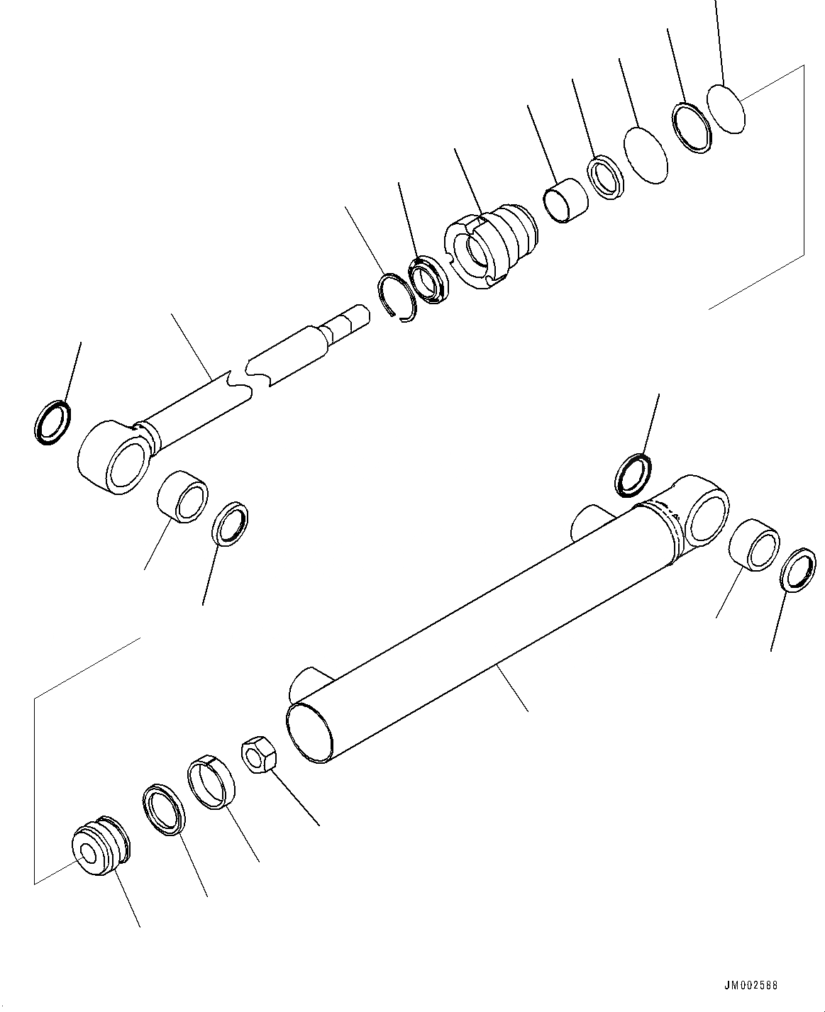 Схема запчастей Komatsu WA1200-6 - ЛЕСТНИЦА И HANDRAIL, ВНУТР. ЧАСТИ, POWER ЛЕСТНИЦА ЦИЛИНДР (№-) ЛЕСТНИЦА И HANDRAIL