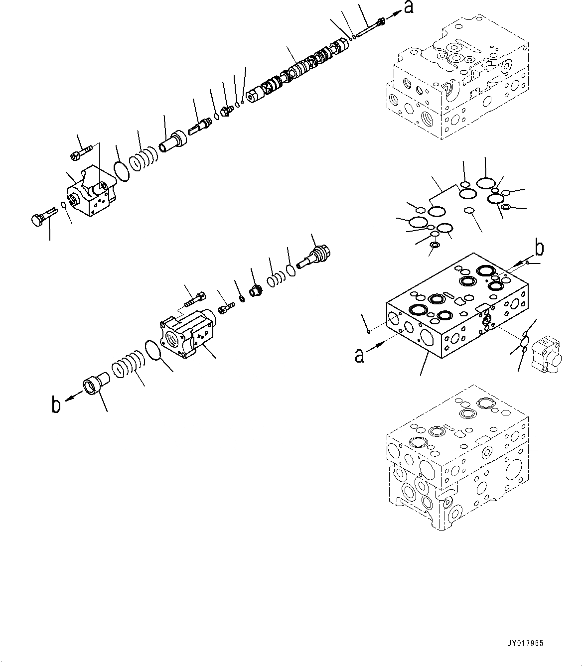 Схема запчастей Komatsu WA500-7 - УПРАВЛЯЮЩ. КЛАПАН, -КЛАПАН (7/) (№-) УПРАВЛЯЮЩ. КЛАПАН, С ECSS