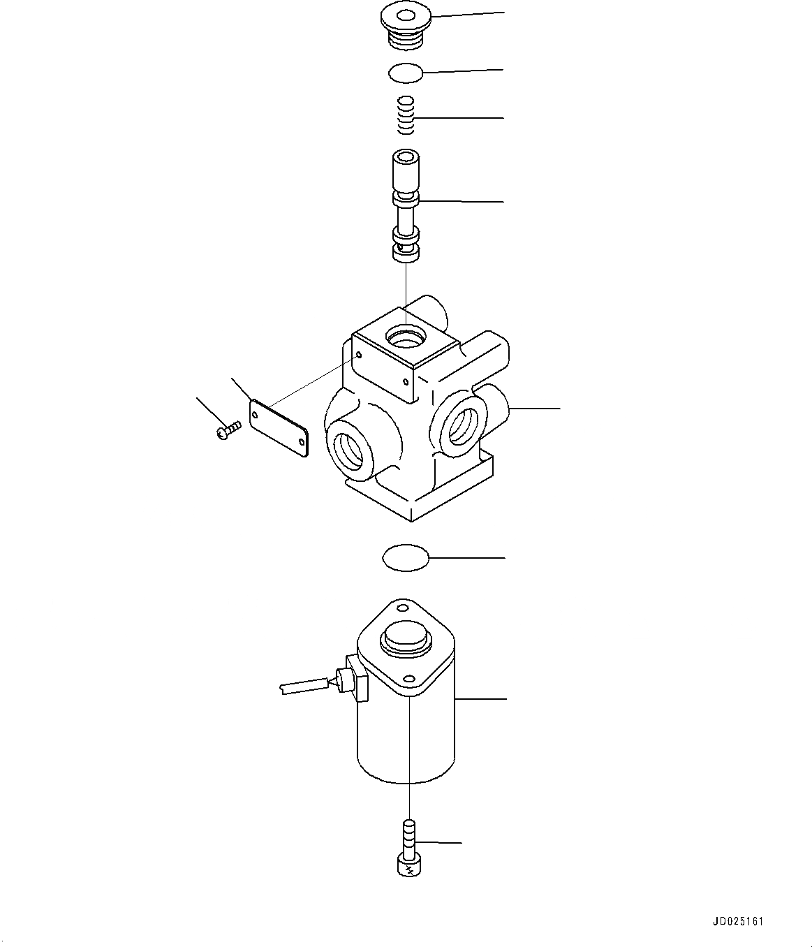 Схема запчастей Komatsu PC1250-8R - СОЛЕНОИДНЫЙ КЛАПАН, ВНУТР. ЧАСТИ, СТАРТЕР (/) (№-) СОЛЕНОИДНЫЙ КЛАПАН