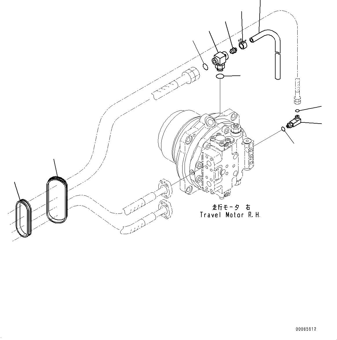 Схема запчастей Komatsu PC1250-8R - ГУСЕНИЧНАЯ РАМА, С RUSTЗАЩИТА SPRING, С ПОЛН. LENGTH ЗАЩИТА ОПОРНЫХ КАТКОВ, СОЕДИНИТЕЛЬН. ЧАСТИ, ГИДРОЛИНИЯ ХОДА(/) (№-) ГУСЕНИЧНАЯ РАМА, С RUSTЗАЩИТА SPRING, С ПОЛН. LENGTH ЗАЩИТА ОПОРНЫХ КАТКОВ