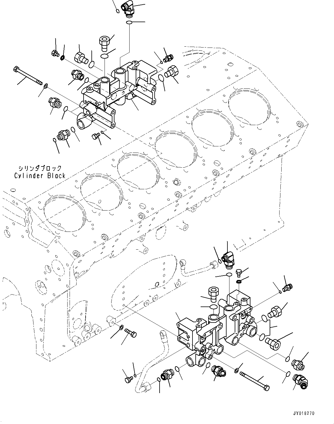 Схема запчастей Komatsu SAA12V140E-3B - ТОПЛИВОПРОВОД., ТОПЛИВН. БЛОК КОМПОНЕНТЫ (№77-) ТОПЛИВОПРОВОД., ДЛЯ EXTRA BAD ТОПЛИВН. И ПЛОХ. ТОПЛИВО СПЕЦ-ЯIFICATION, ВОДН.+DUST, ДОПОЛН. ФИЛЬТР.