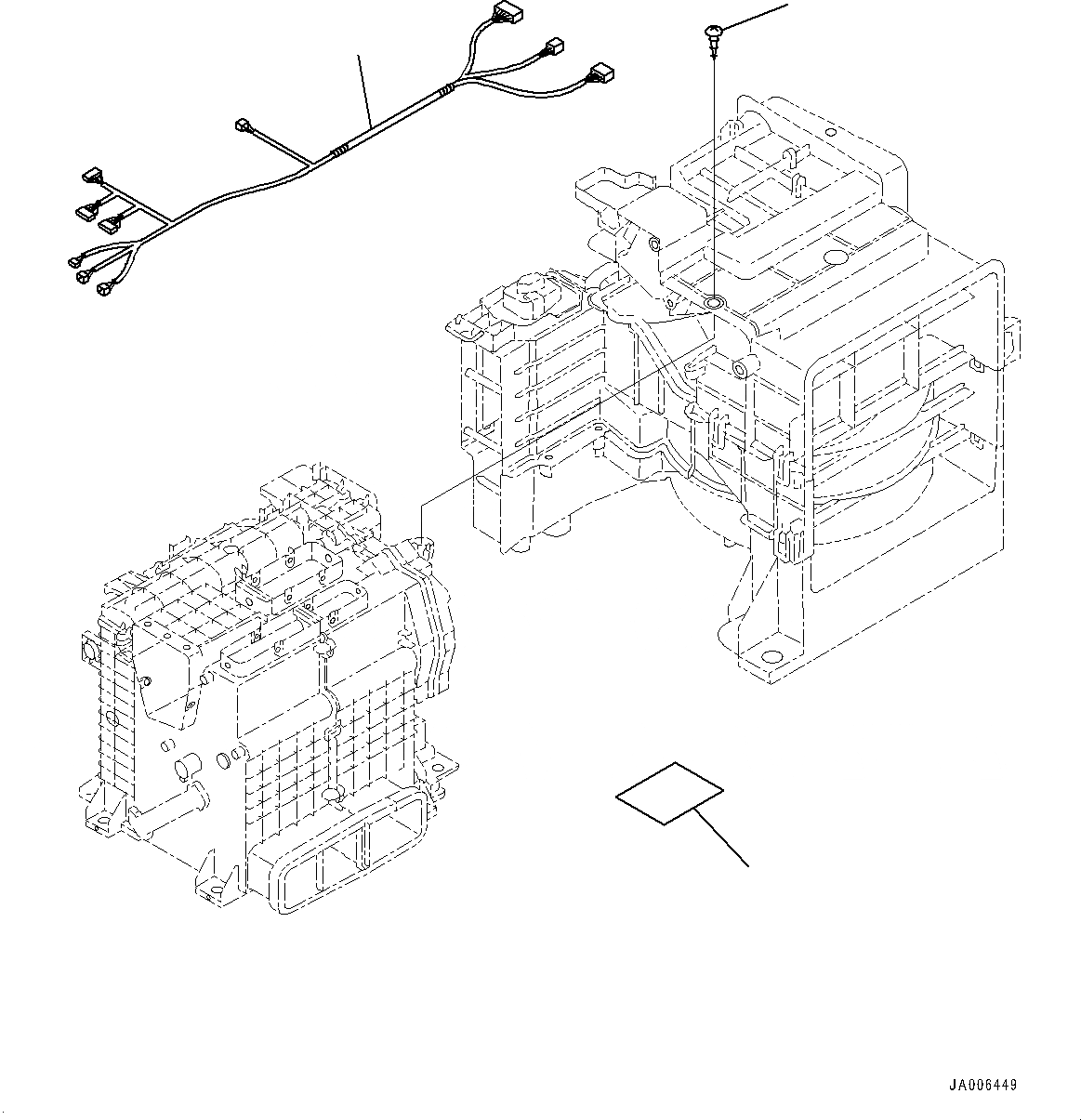 Схема запчастей Komatsu PC200-8M0 - КАБИНА, ВНУТР. ЧАСТИ, БЛОК КОНДИЦИОНЕРА (/) (№-) КАБИНА, ЗАЩИТА ОТ ВАНДАЛИЗМА, POWER ПОДАЮЩ., VOLT, KOMTRAX