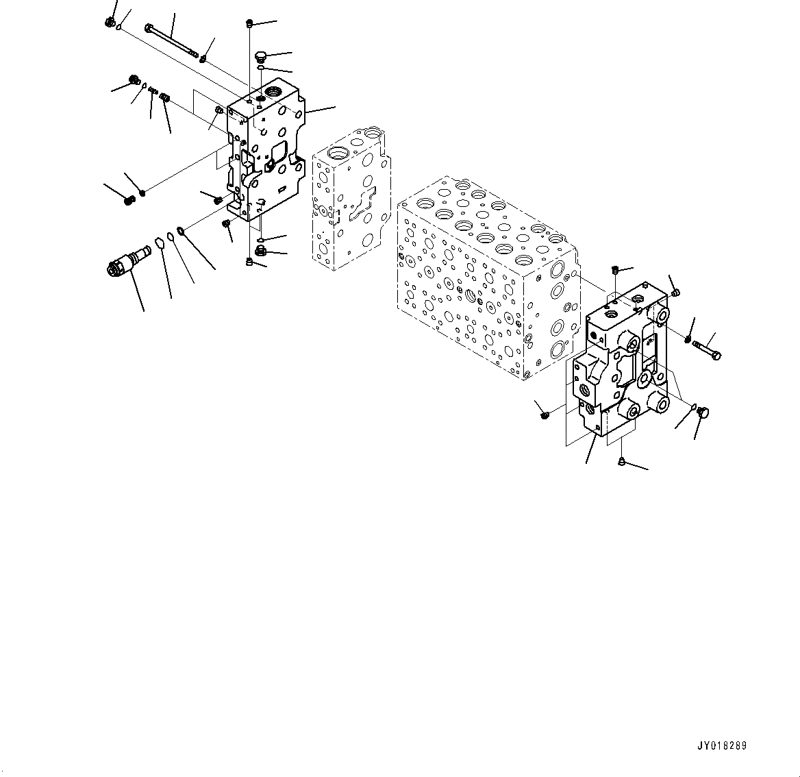 Схема запчастей Komatsu PC210LC-10 - УПРАВЛЯЮЩ. КЛАПАН, 7-СЕКЦИОНН. (7/) (№-) УПРАВЛЯЮЩ. КЛАПАН, -СЕРВИСНЫЙ КЛАПАН, С РУКОЯТЬ ГИДРАВЛ DRIFT PREВЕНТИЛЯТОРION КЛАПАН