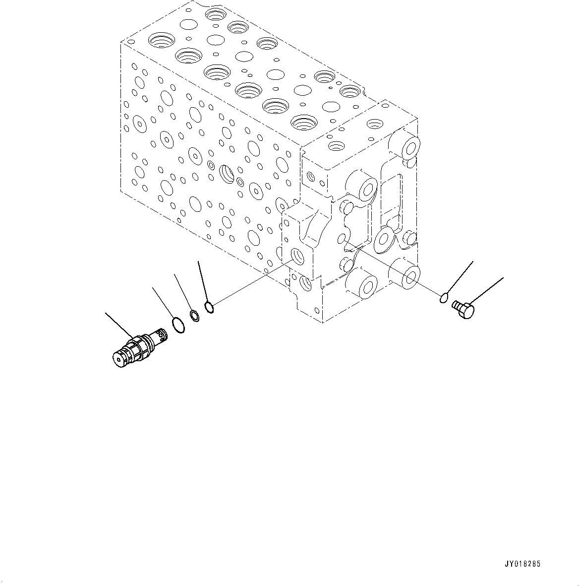 Схема запчастей Komatsu PC210LC-10 - УПРАВЛЯЮЩ. КЛАПАН, 7-СЕКЦИОНН. (/) (№-) УПРАВЛЯЮЩ. КЛАПАН, -ДОПОЛН. АКТУАТОР ТРУБЫ, АККУМУЛЯТОР, С РУКОЯТЬ ГИДРАВЛ DRIFT PREВЕНТИЛЯТОРION КЛАПАН