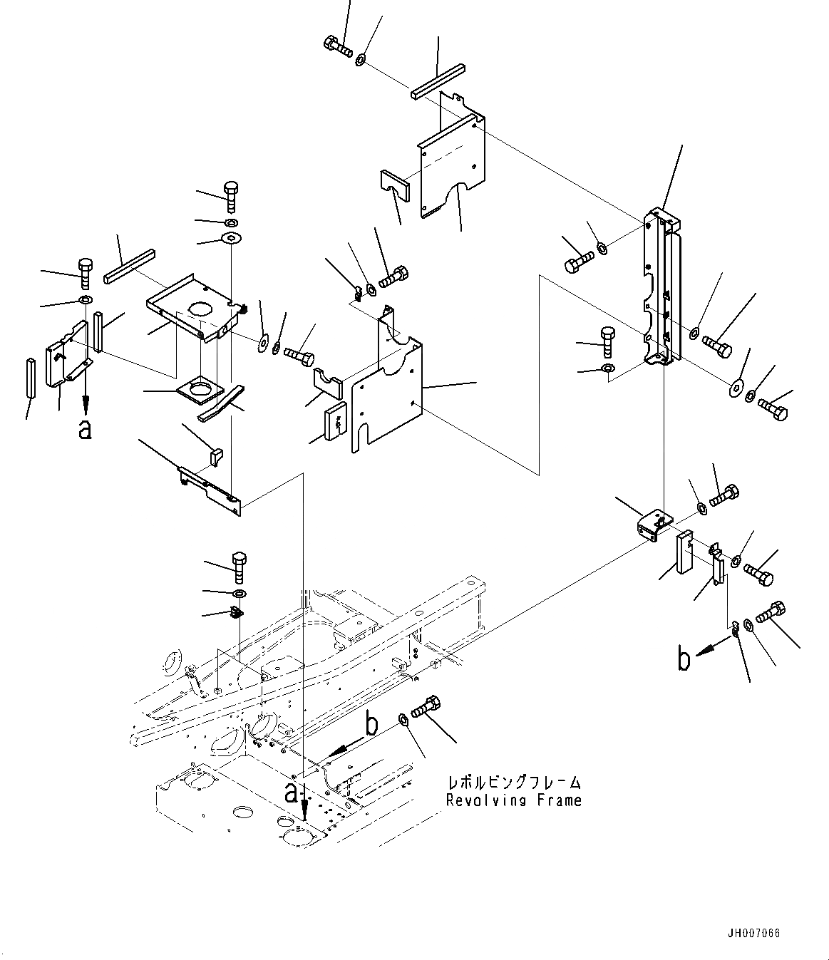 Схема запчастей Komatsu PC210LC-10 - ПЕРЕГОРОДКА., (/) (№-) ПЕРЕГОРОДКА., УПРАВЛ-Е PATTERN CHANGE OVER КЛАПАН (ISO/ЭКСКАВАТ.)