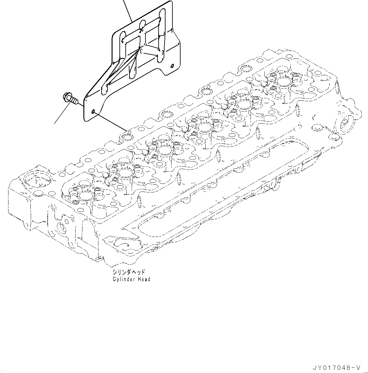 Схема запчастей Komatsu SAA6D107E-2D - ТЕРМОЗАЩИТА, KOMATSU РЕГУЛИР. GEOMETRY ТУРБОНАГНЕТАТЕЛЬ (KVGT) (№7-) ТЕРМОЗАЩИТА