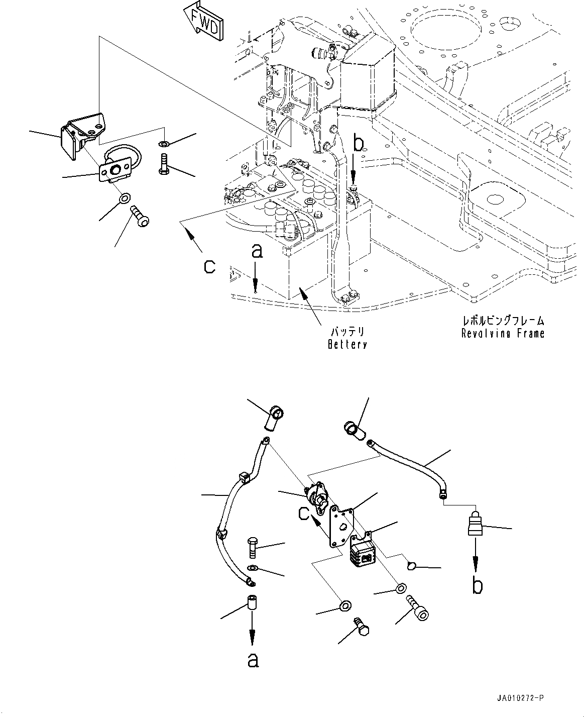 Схема запчастей Komatsu PC138USLC-10 - ЭЛЕКТРИКА, DISCONNECT ПЕРЕКЛЮЧАТЕЛЬ (№-) ЭЛЕКТРИКА