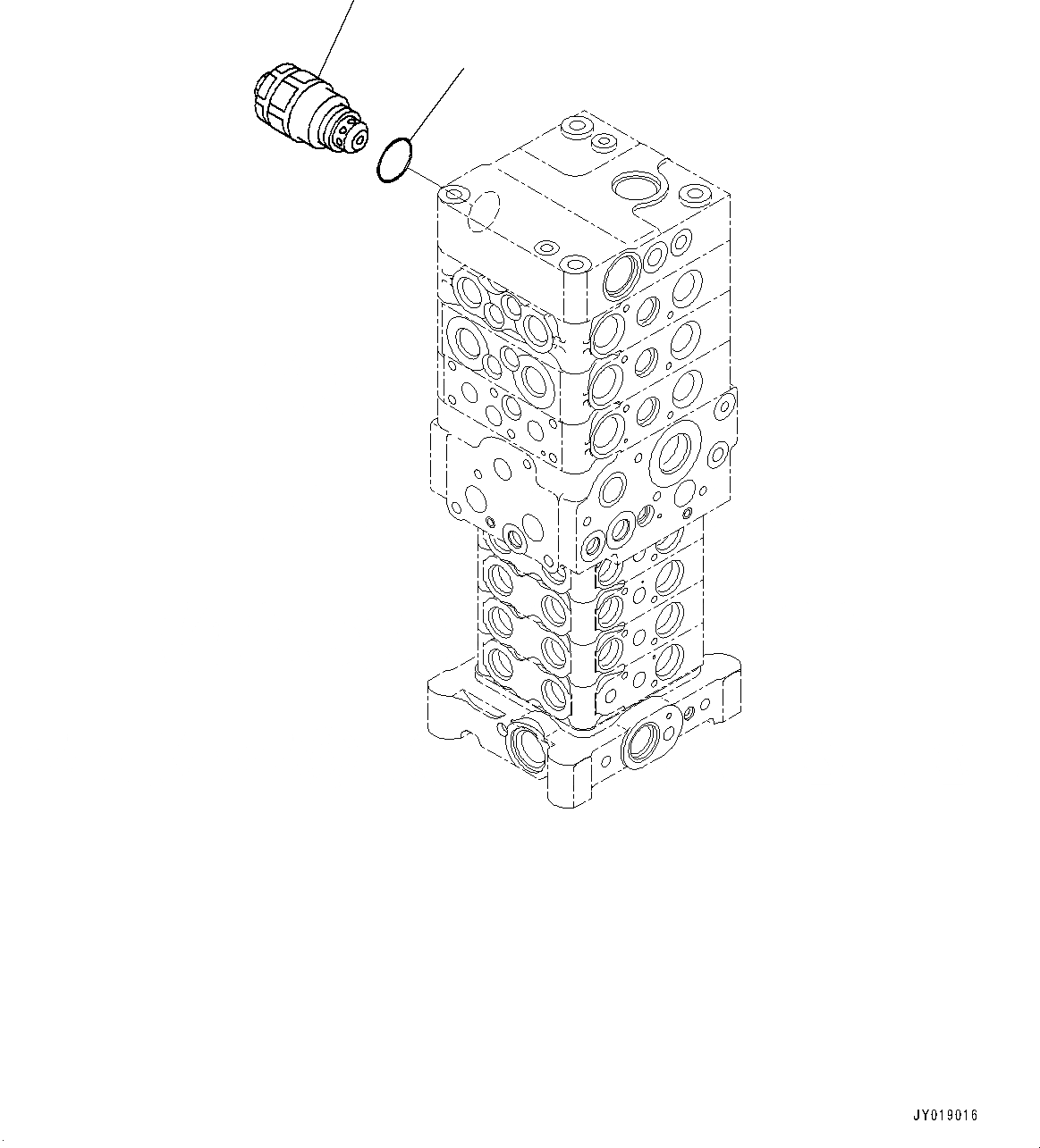 Схема запчастей Komatsu PC138USLC-10 - УПРАВЛЯЮЩ. КЛАПАН, 7-КЛАПАН (/) (№-) УПРАВЛЯЮЩ. КЛАПАН, БЕЗ -ДОПОЛН. АКТУАТОР ТРУБЫ, АККУМУЛЯТОР